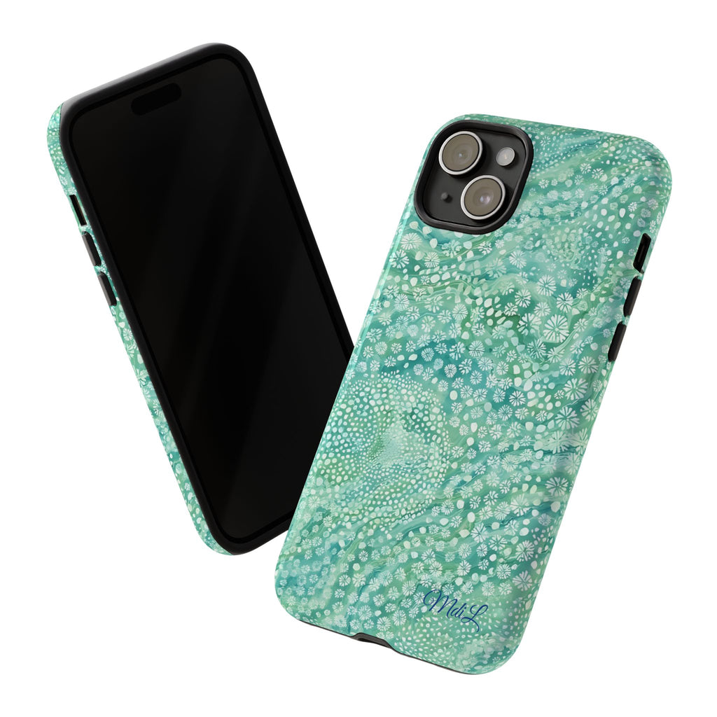 Teal Florals