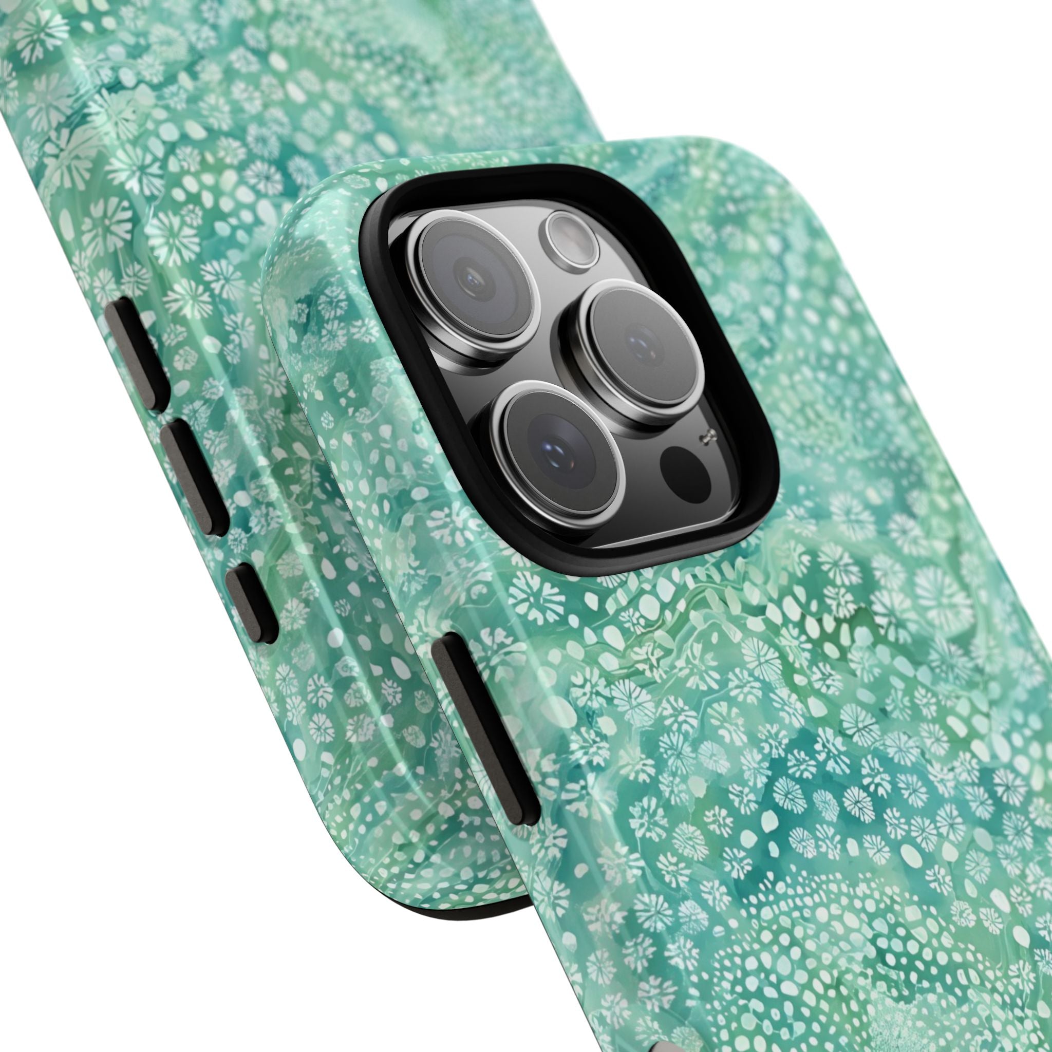 Teal Florals