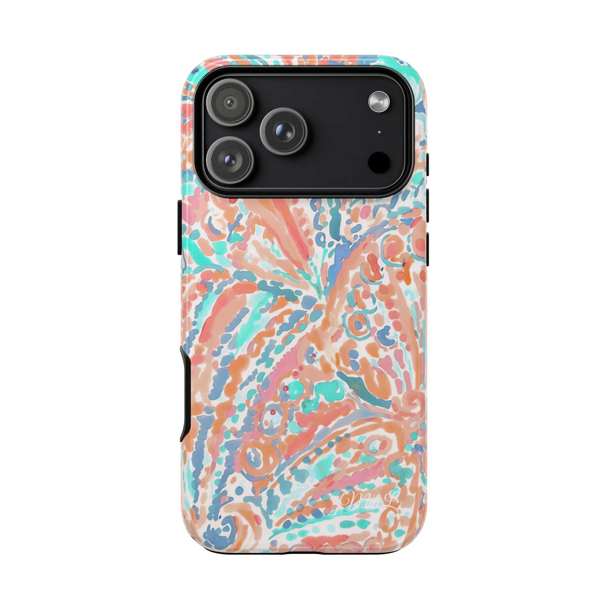 Coral & Teal