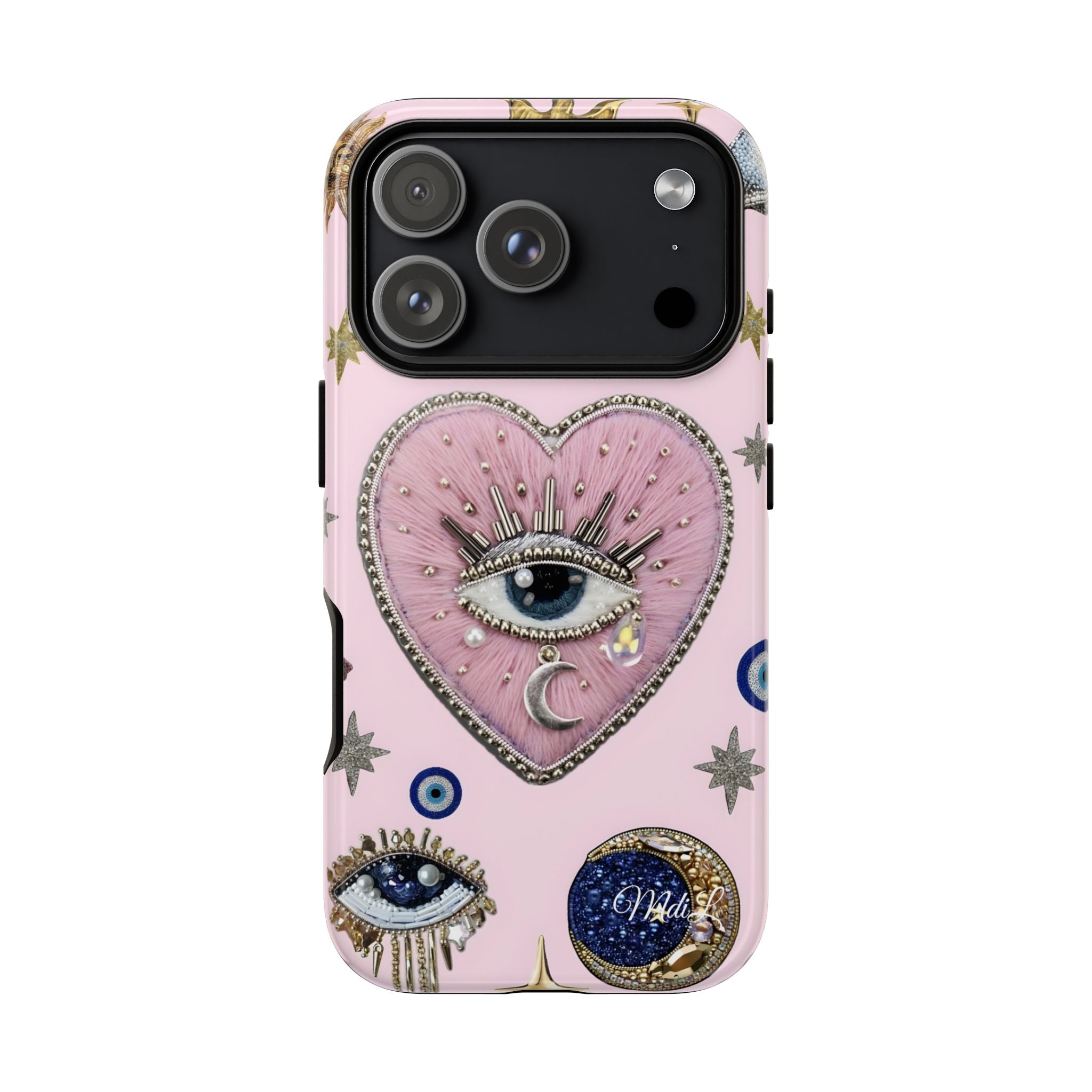 Evil Eye | Pink Heart - Mare di Luna