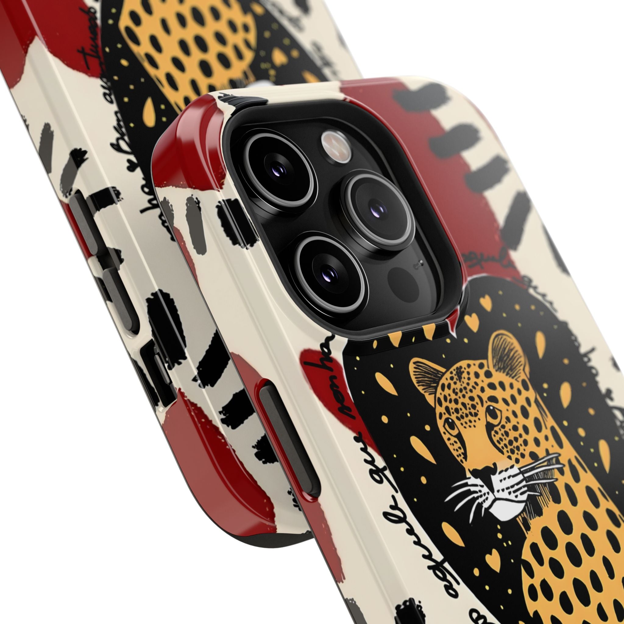 Leopard Hearts MagSafe