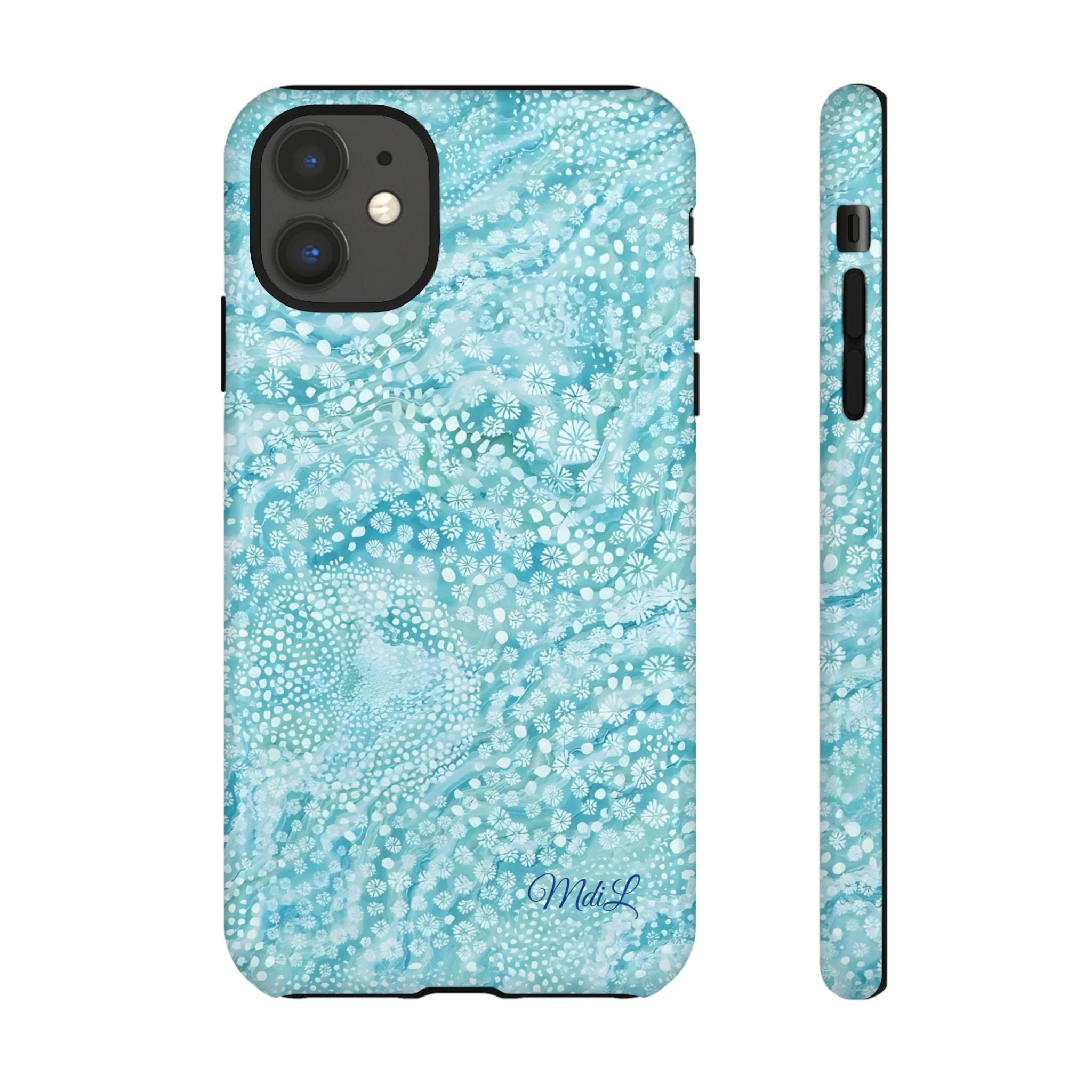 Teal Florals