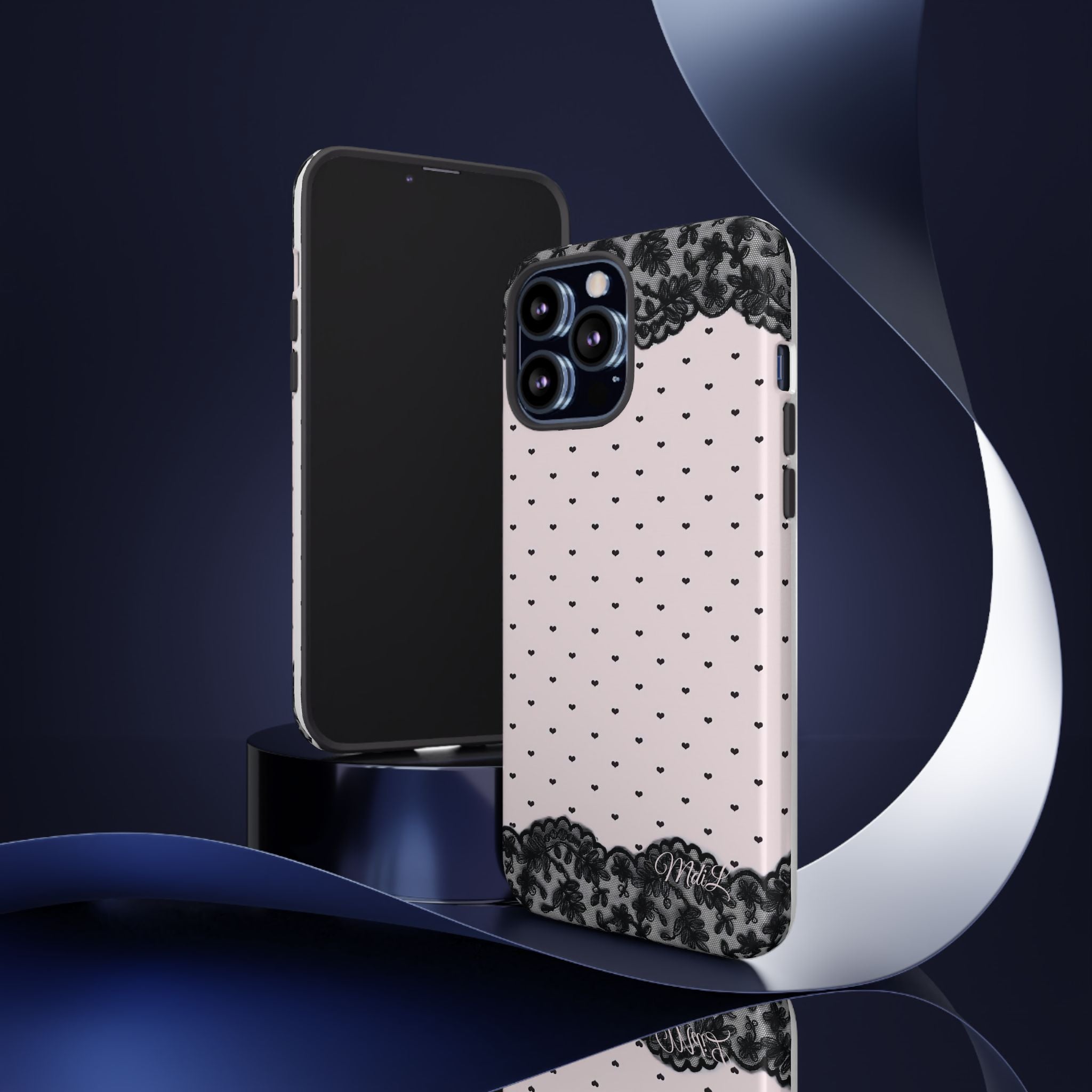 Love Lace | Black and Pink - Mare di Luna