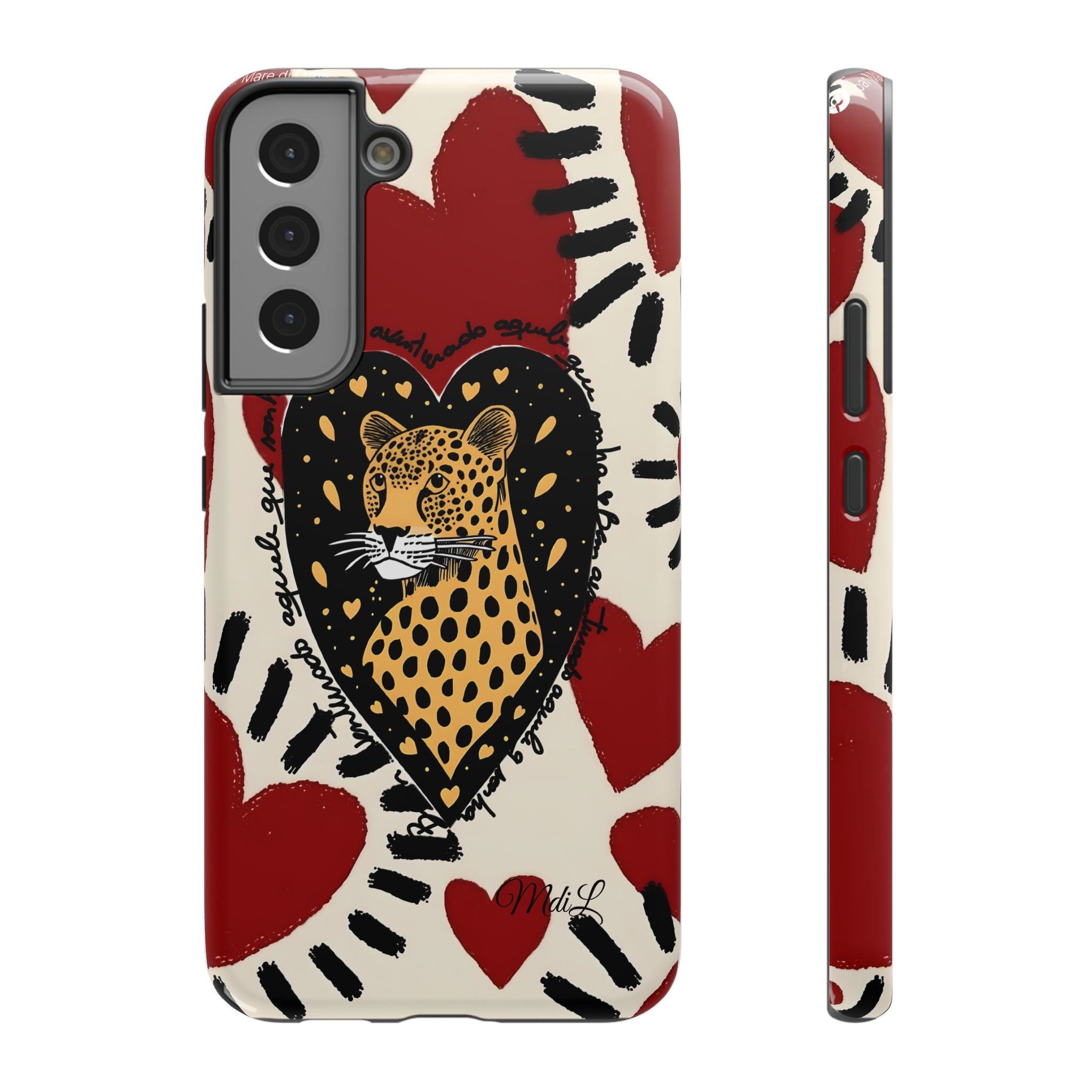 Leopard Hearts MagSafe