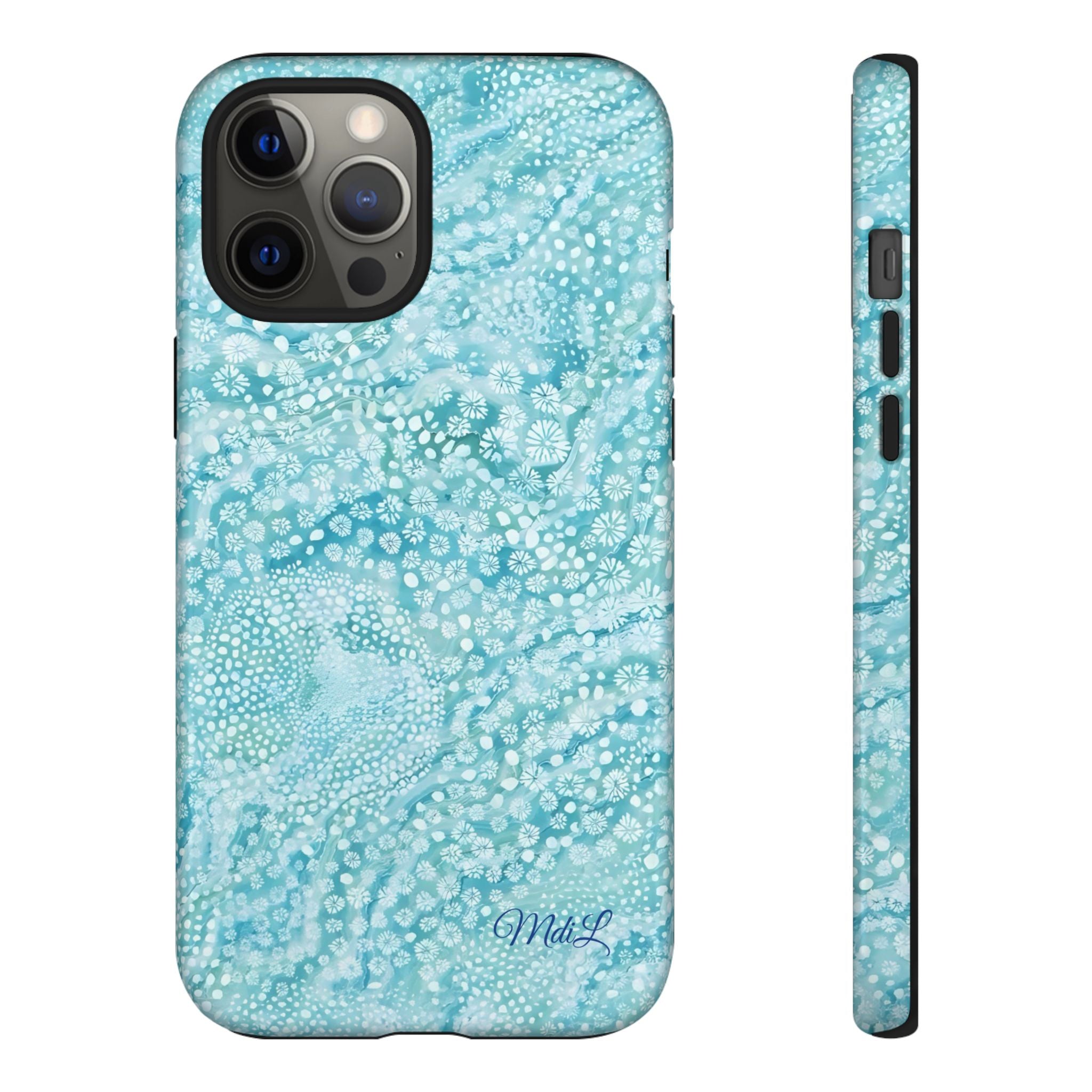 Teal Florals