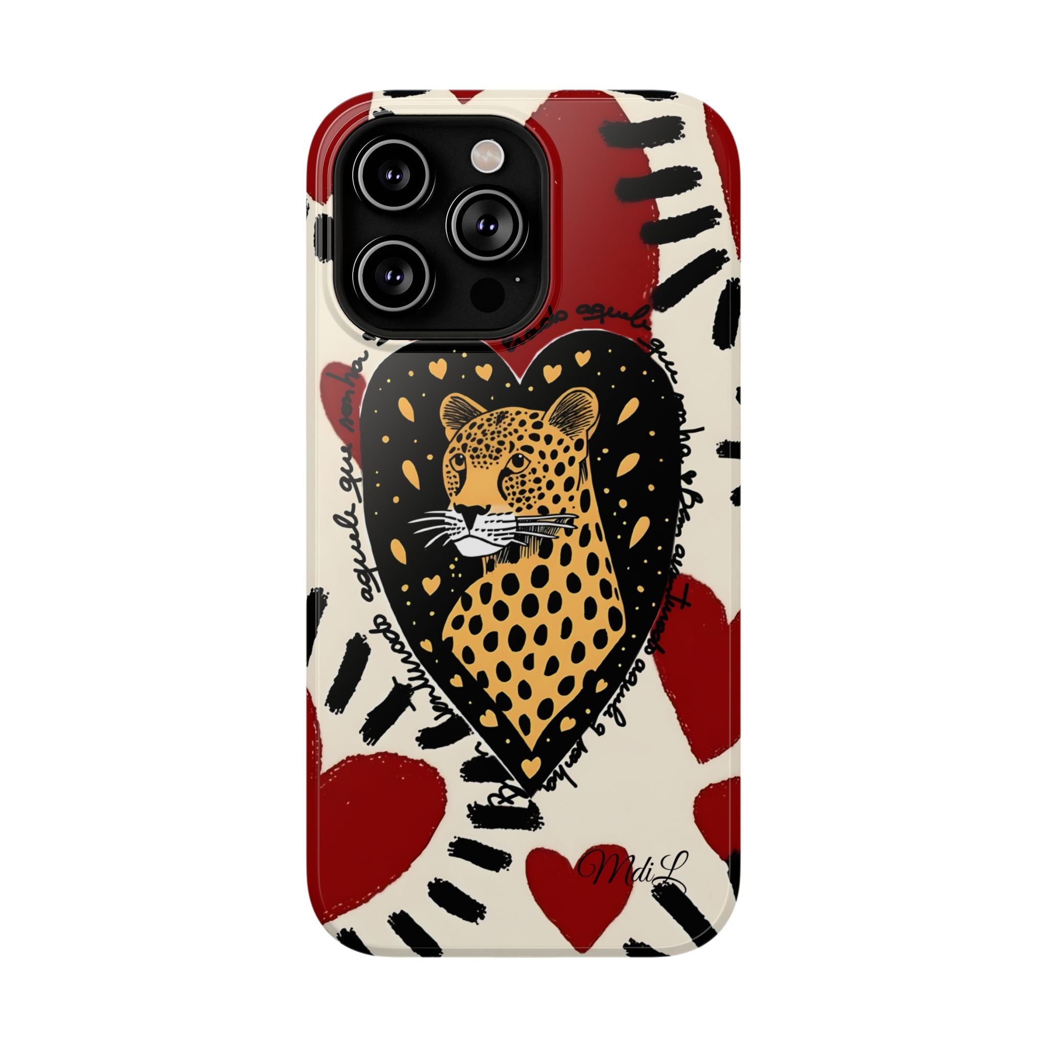 Leopard Hearts MagSafe