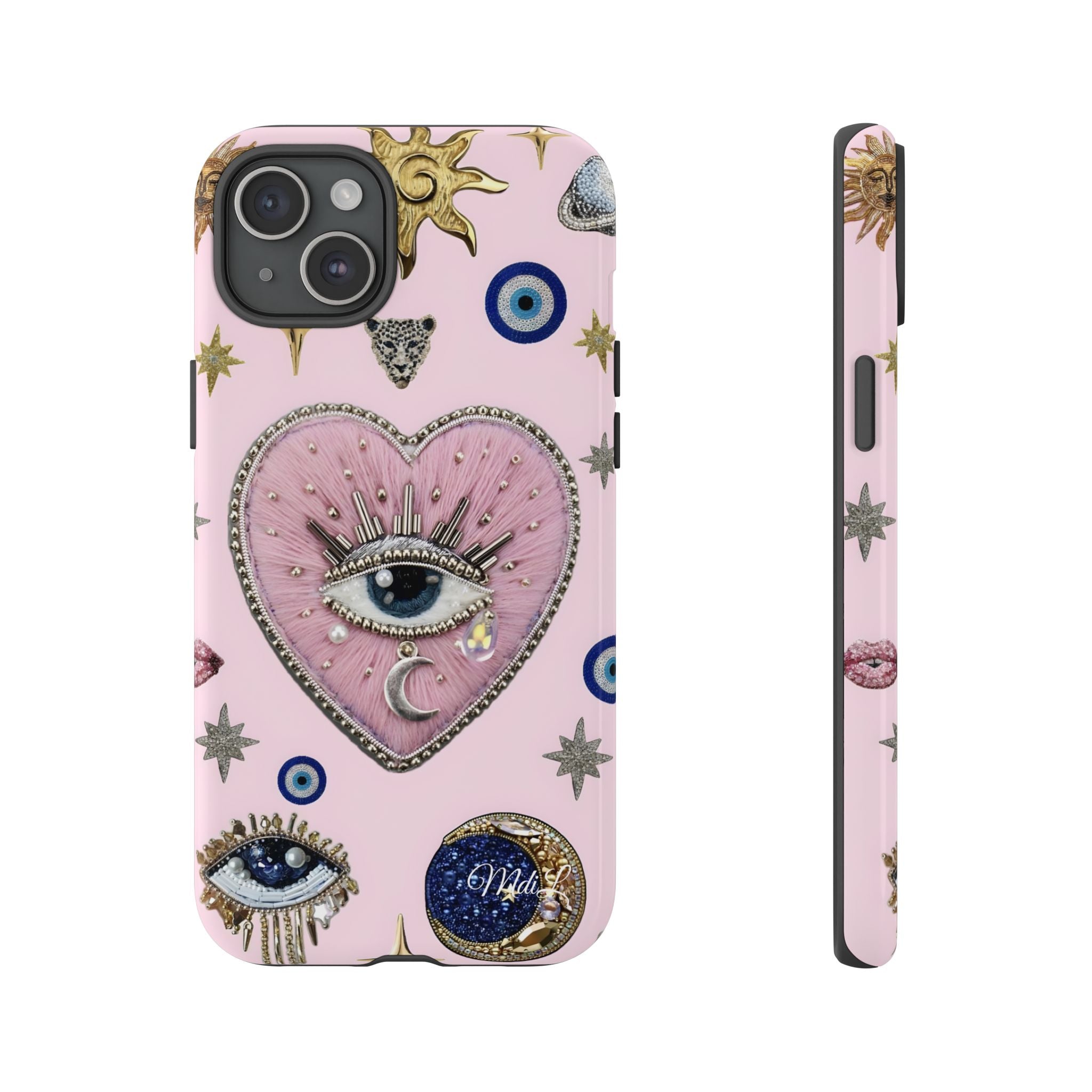 Evil Eye | Pink Heart - Mare di Luna