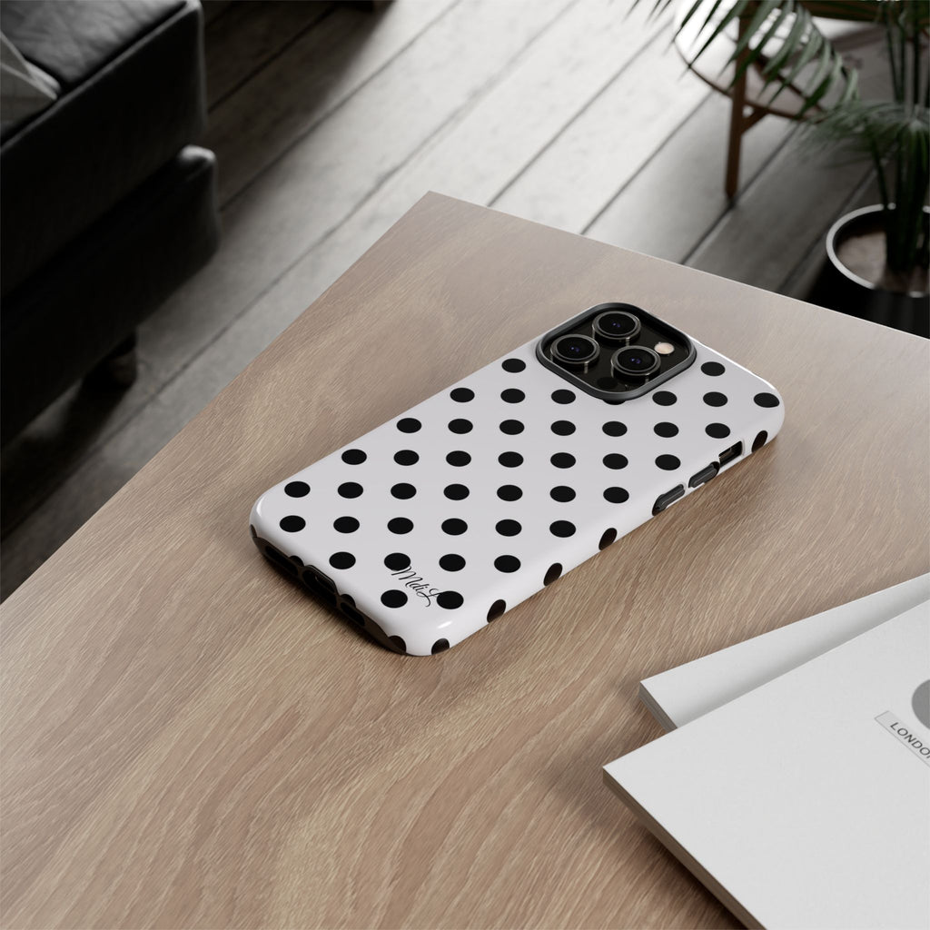 Polka Dots | Black and White - Mare di Luna