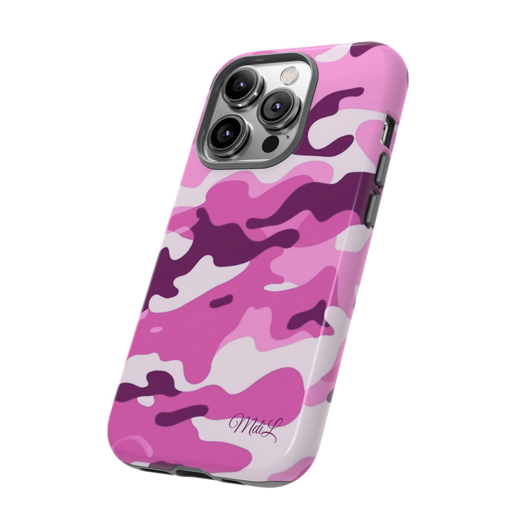 Fuschia Camo iPhone Case