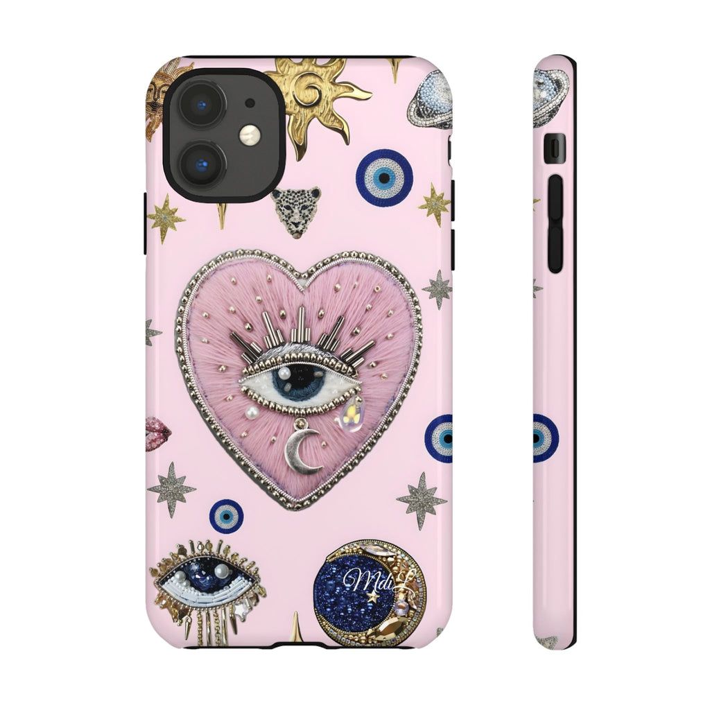 Evil Eye | Pink Heart - Mare di Luna