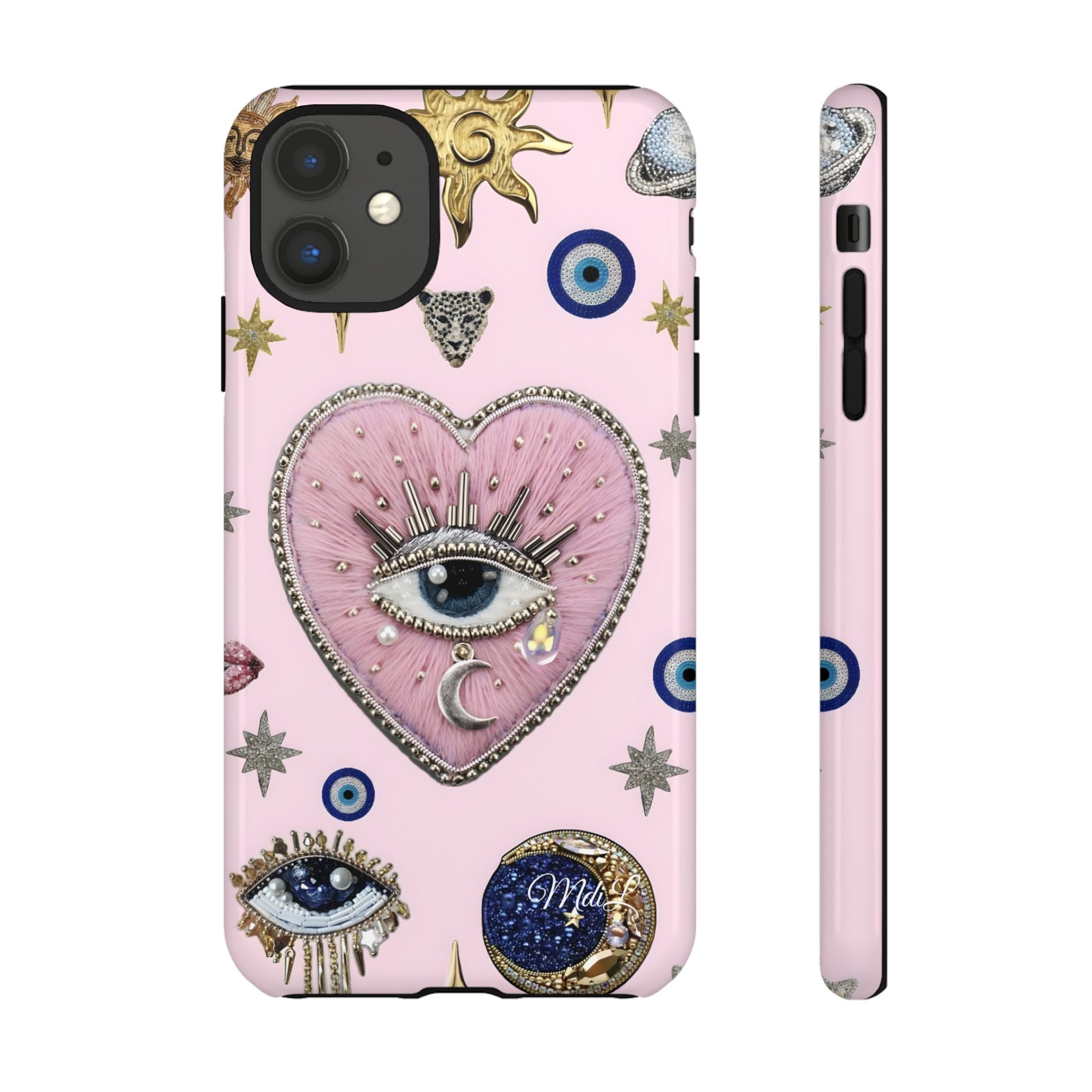 Evil Eye | Pink Heart - Mare di Luna