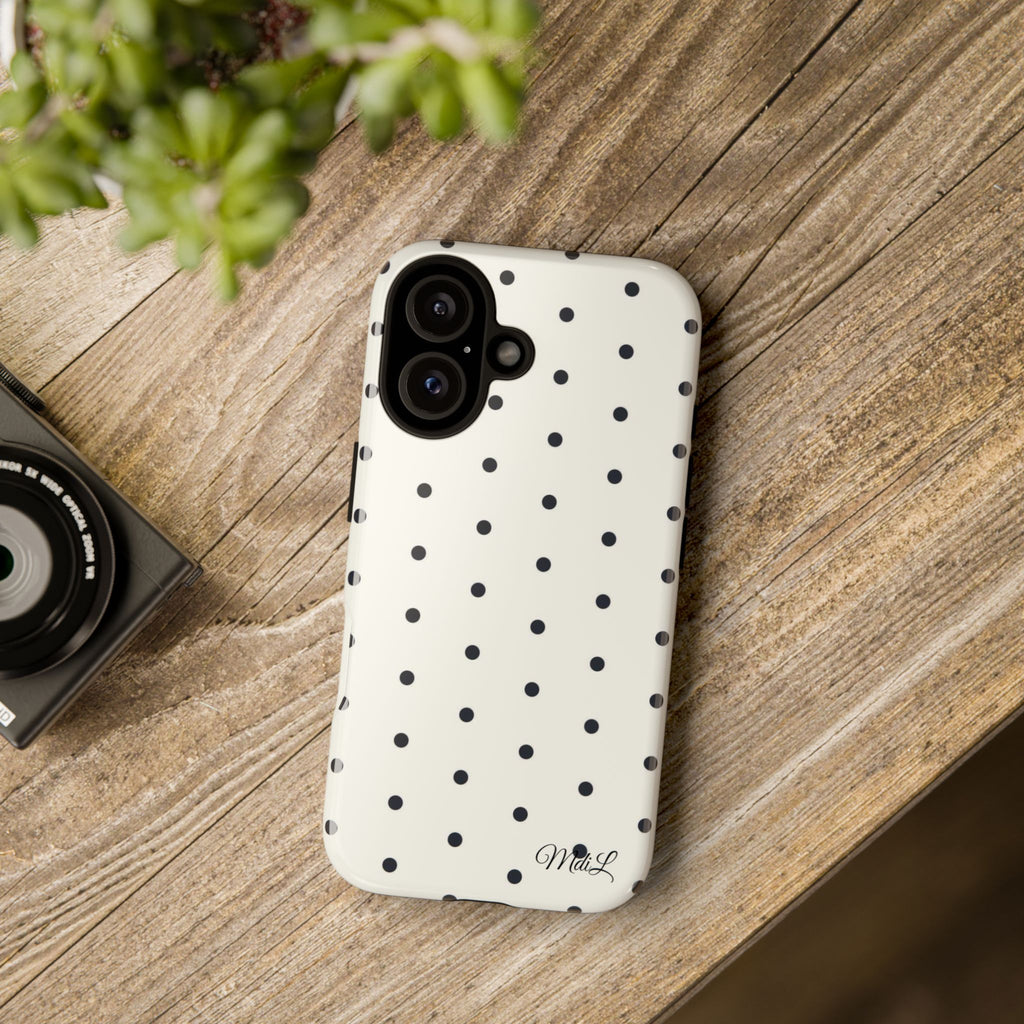 Polka Dots | Black and White - Mare di Luna