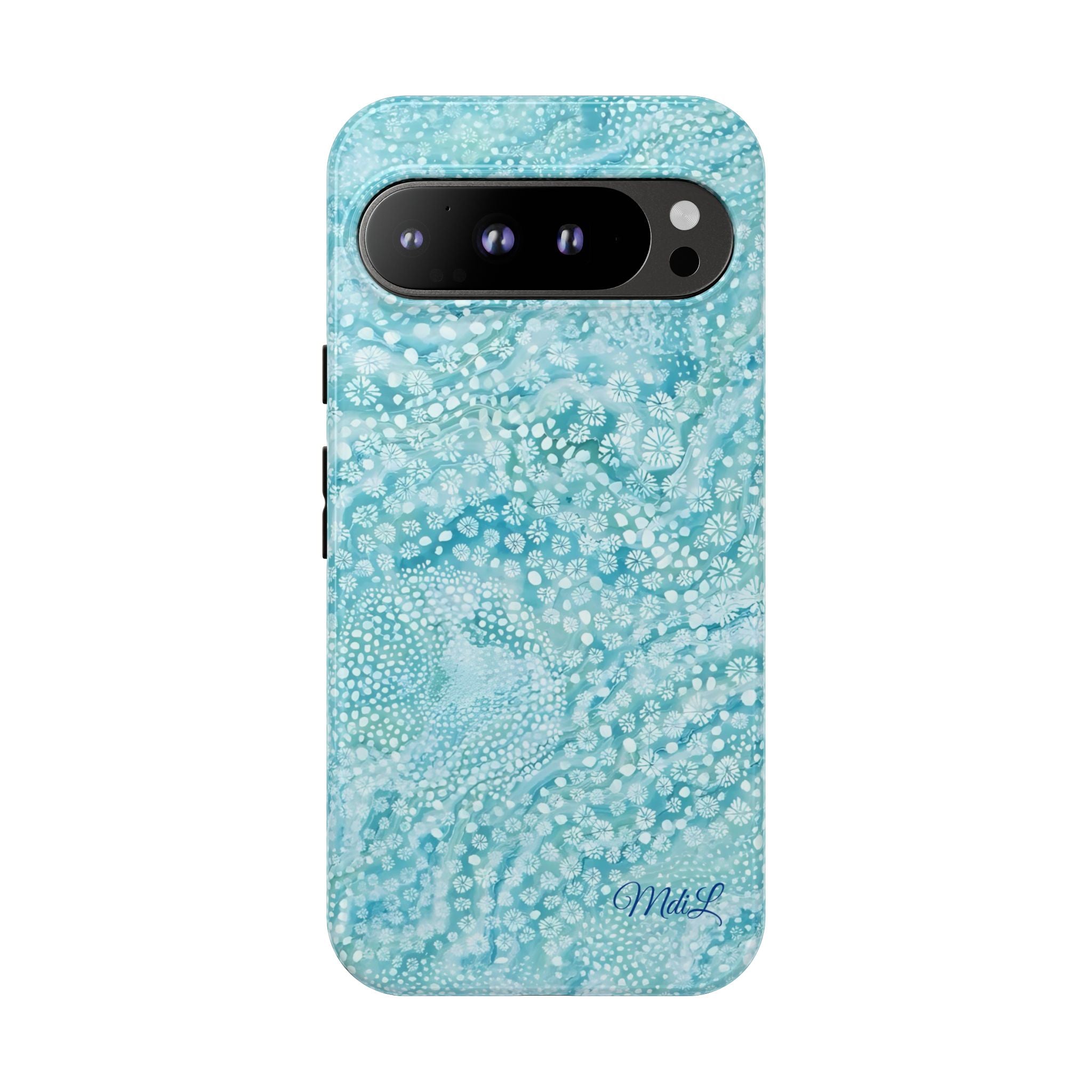 Teal Florals