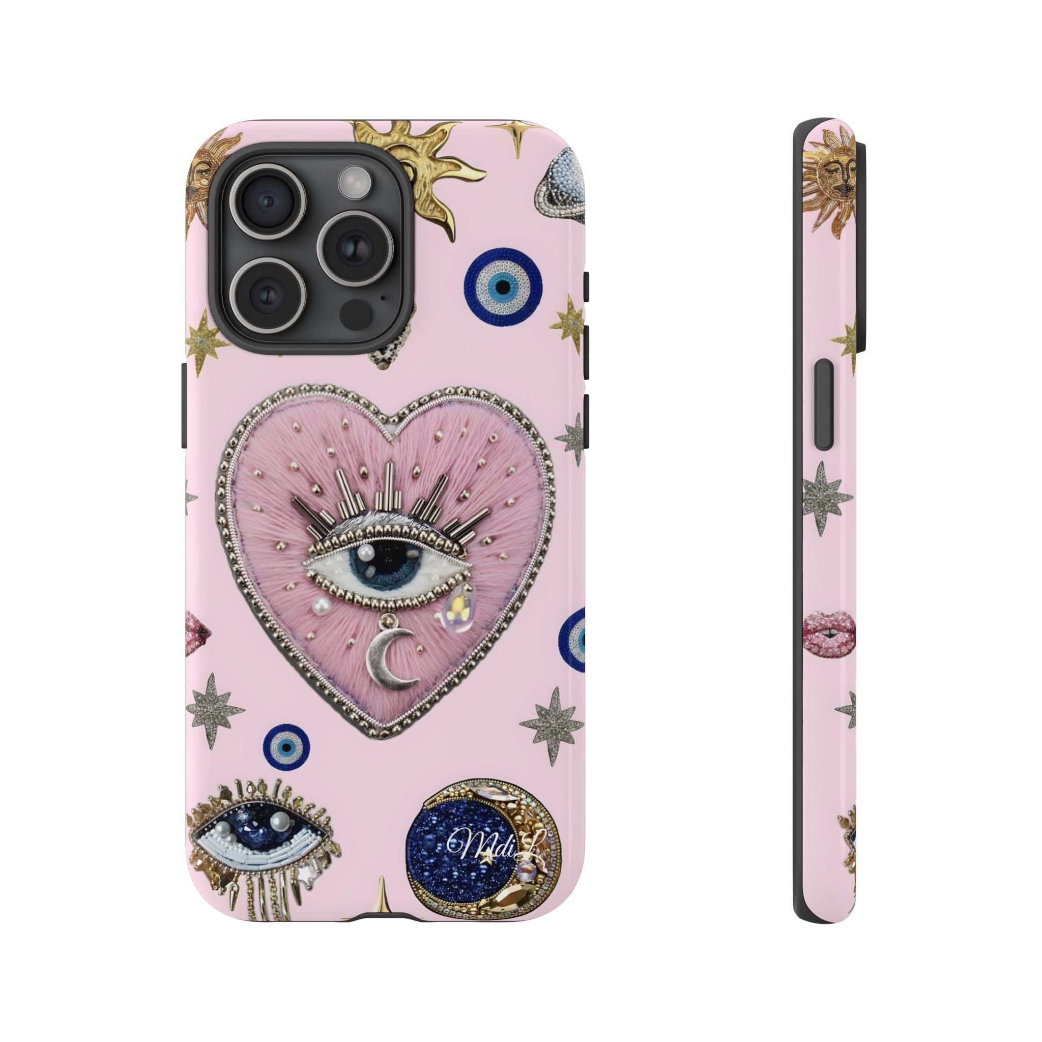 Evil Eye | Pink Heart - Mare di Luna