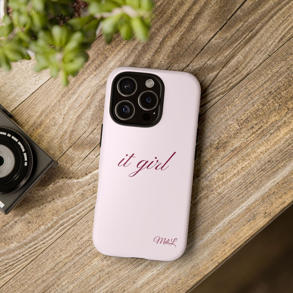 It girl iPhone Case