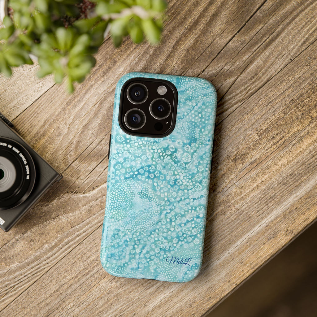 Teal Florals