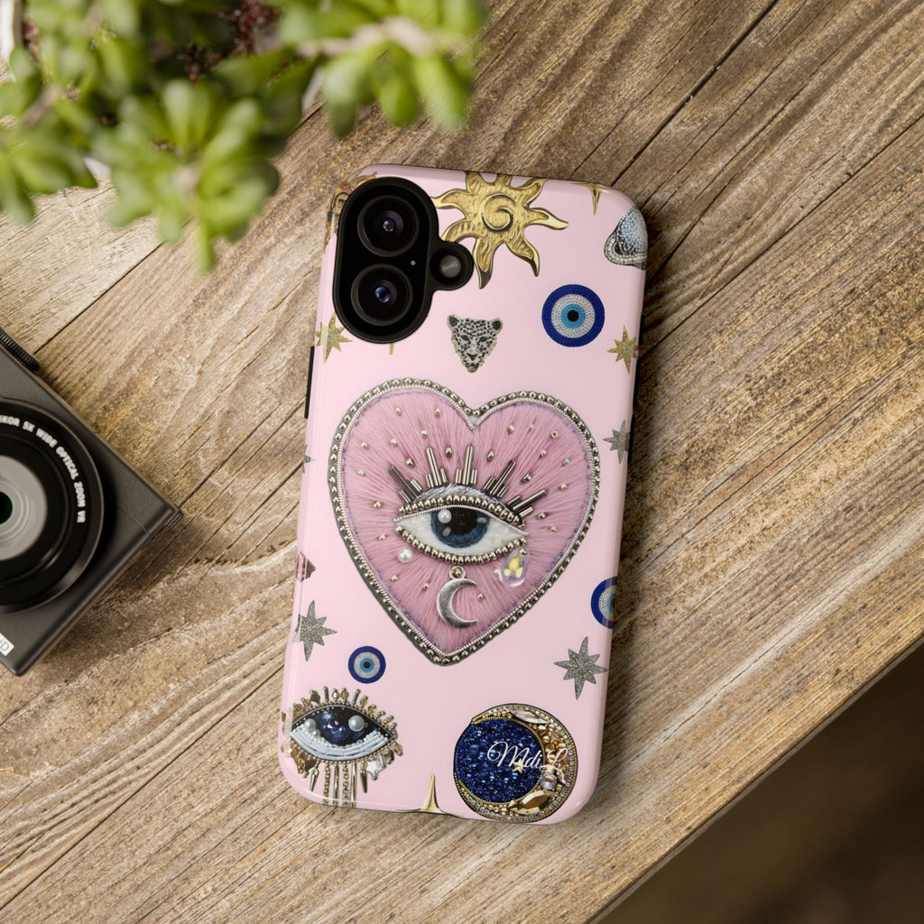 Evil Eye | Pink Heart - Mare di Luna