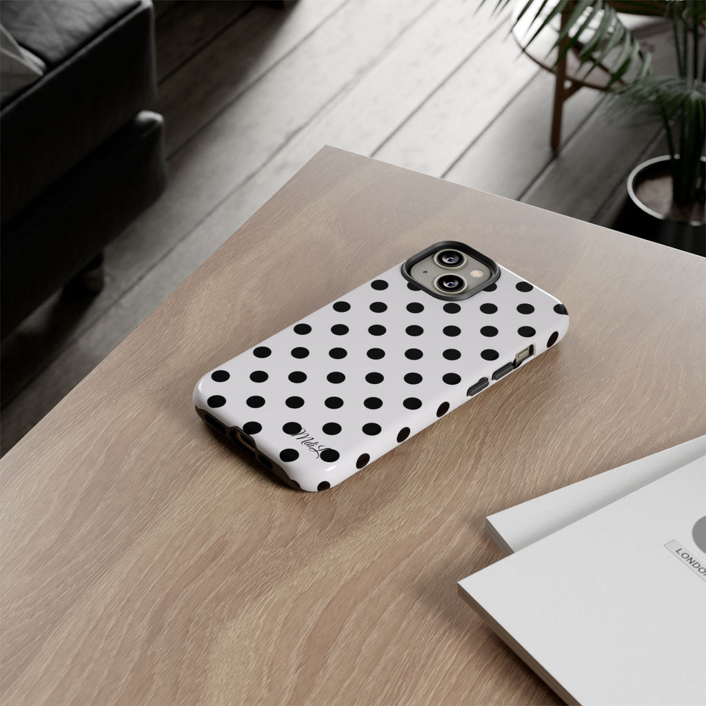 Polka Dots | Black and White - Mare di Luna
