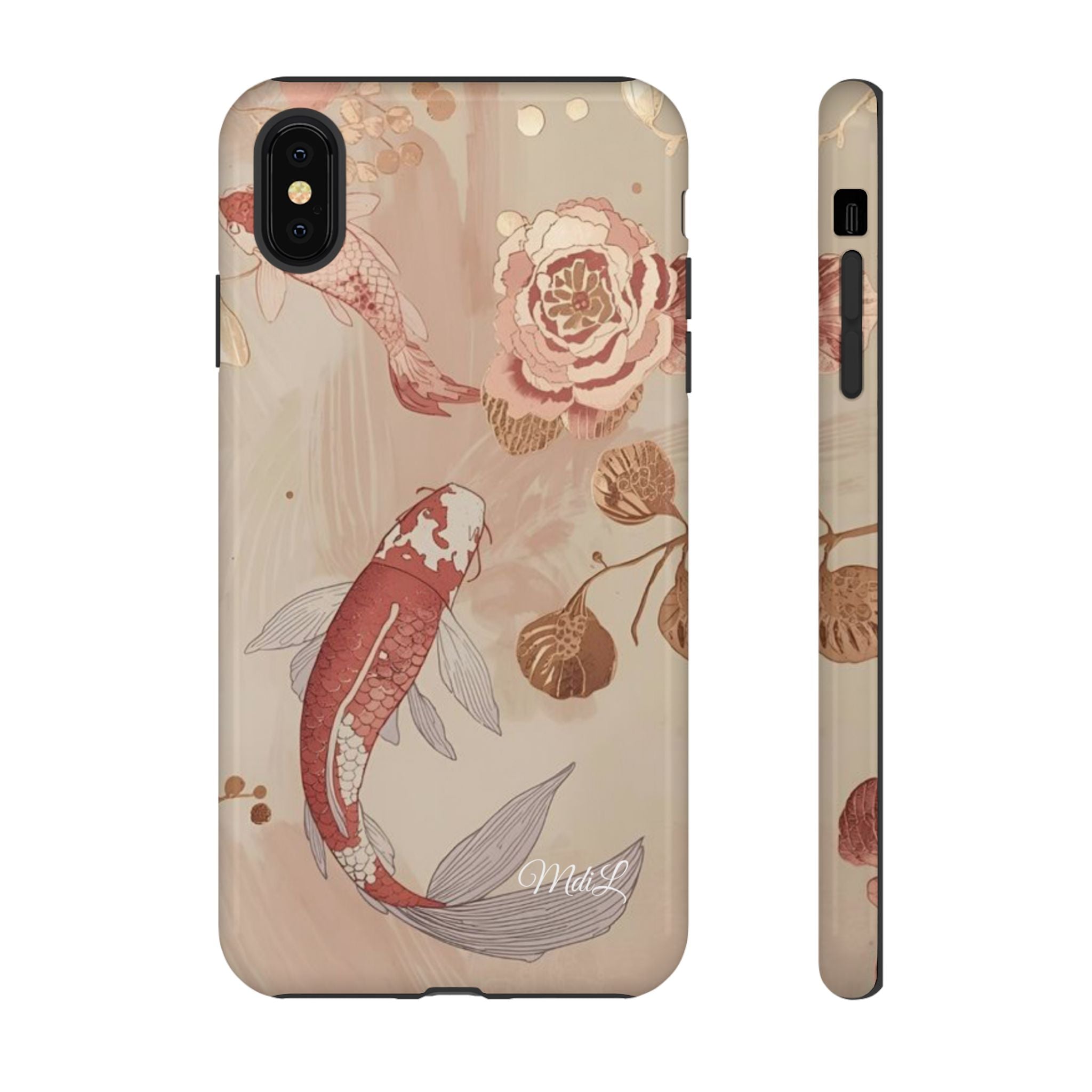 Rosy Koi Pond iPhone Case
