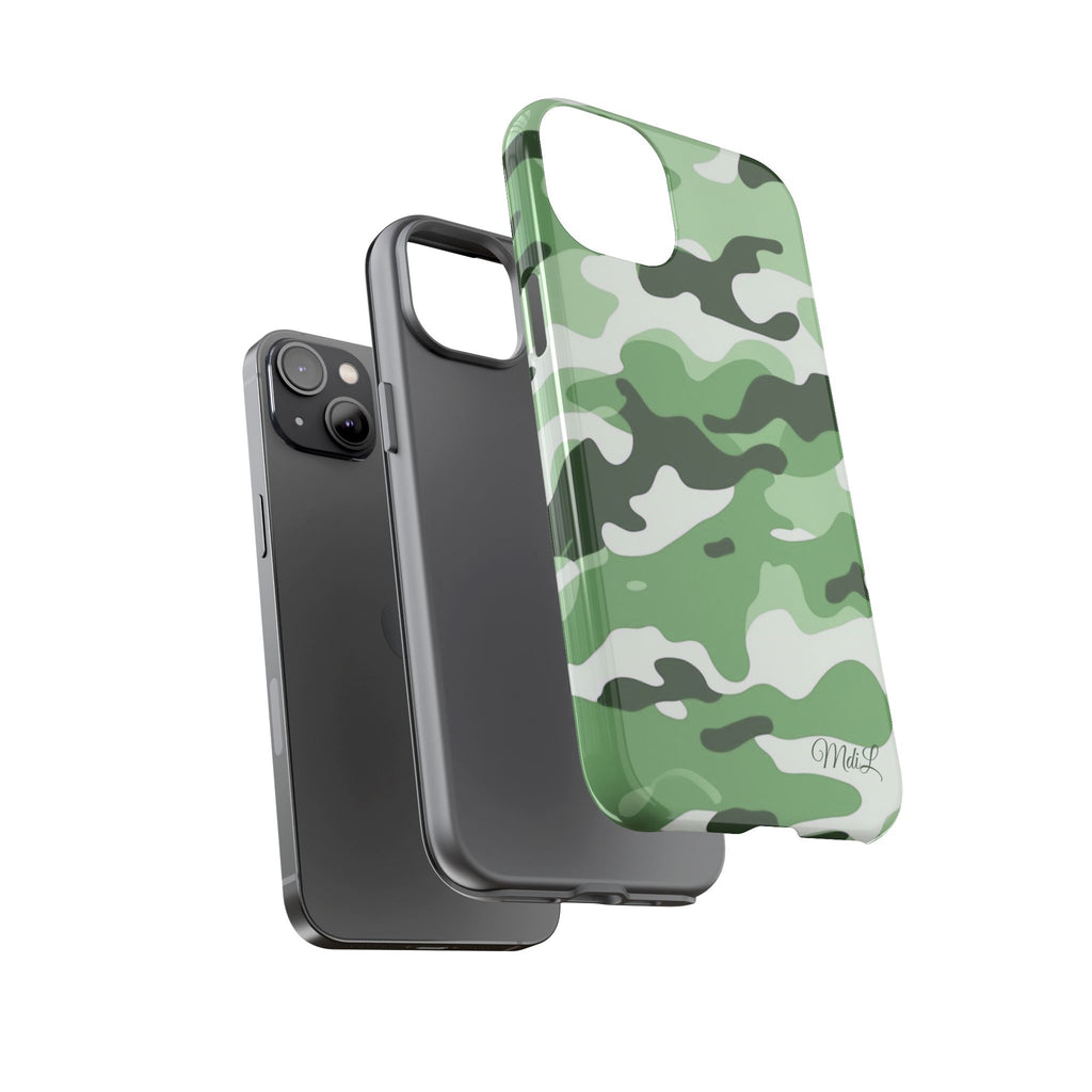 Mint Camo iPhone Case