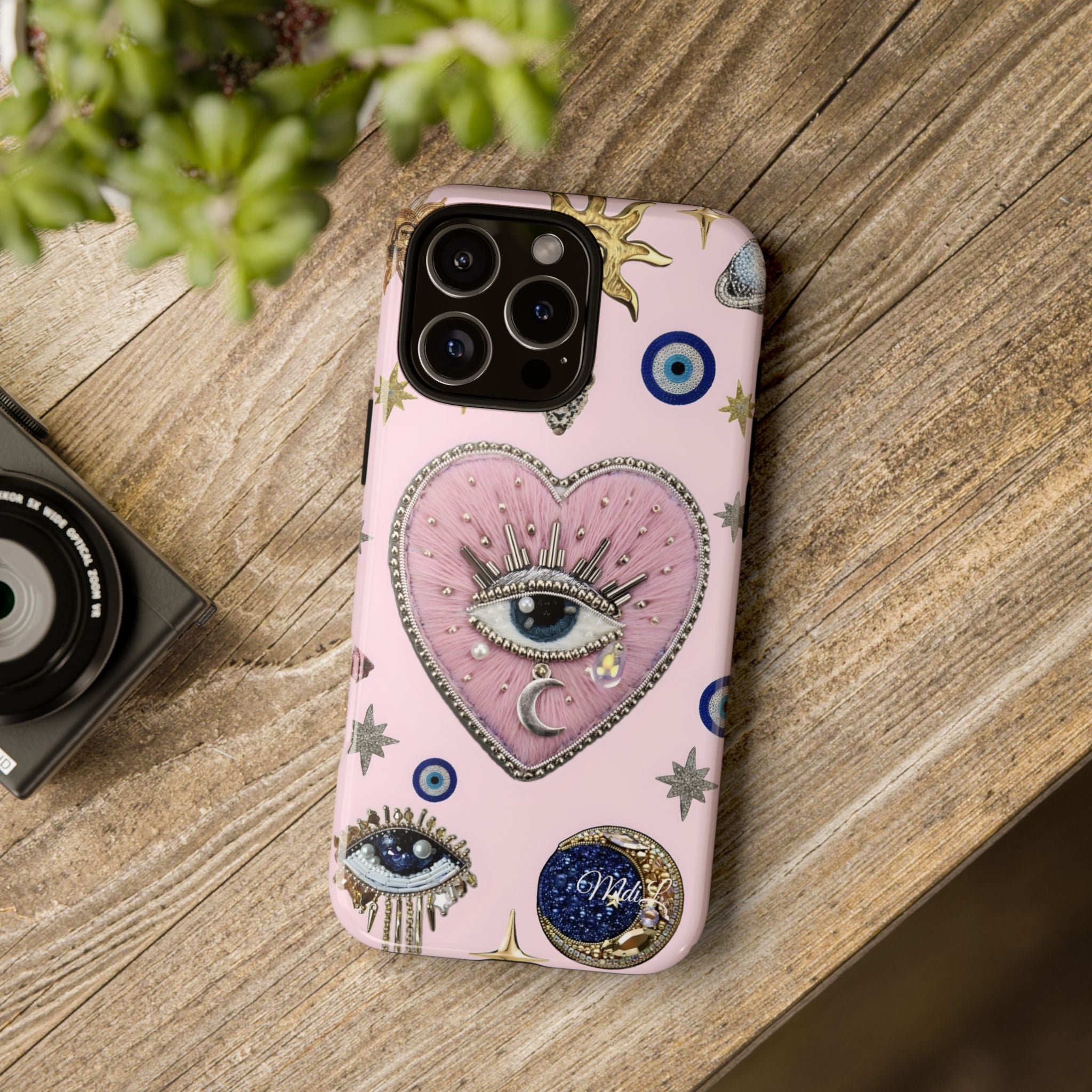 Evil Eye | Pink Heart - Mare di Luna