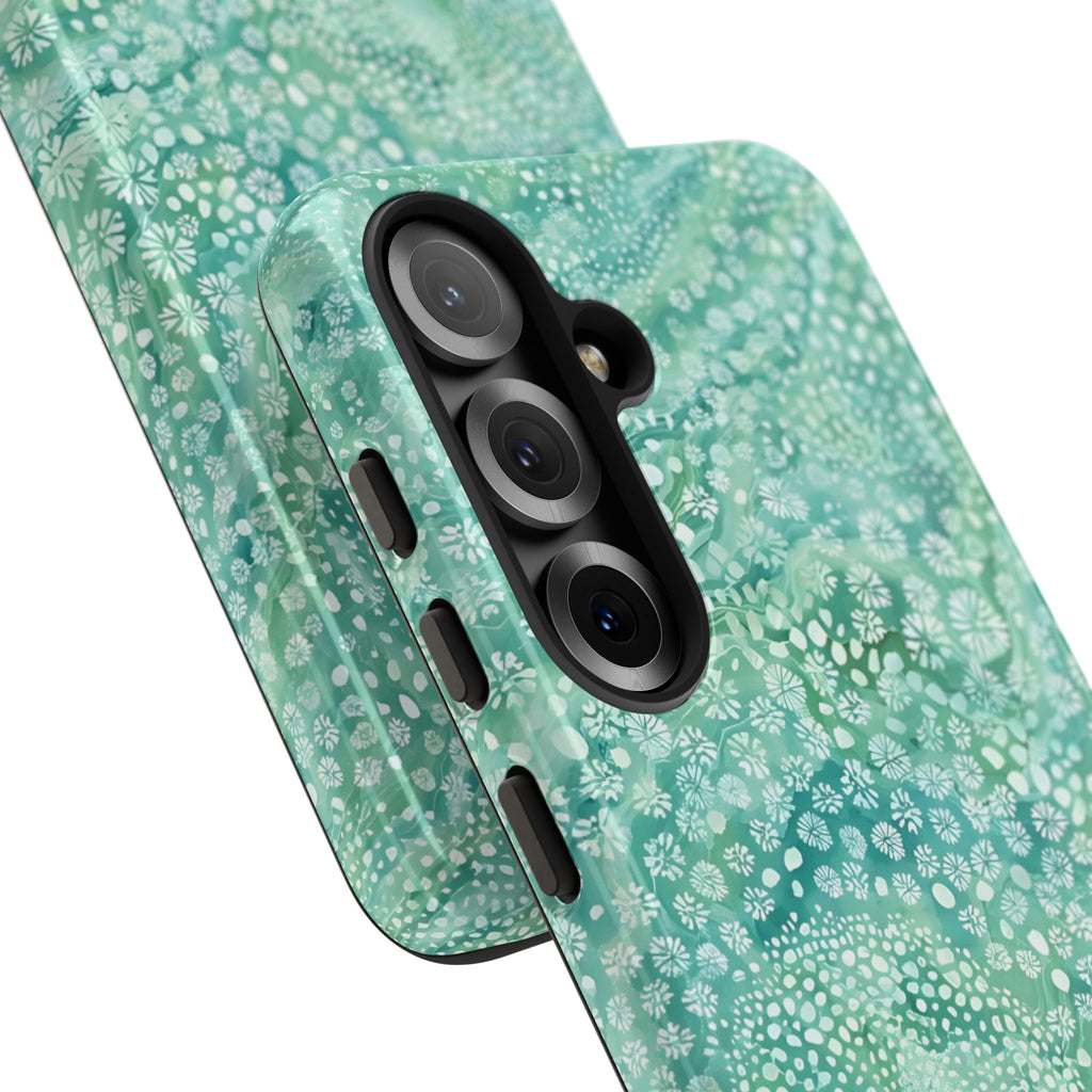 Teal Florals
