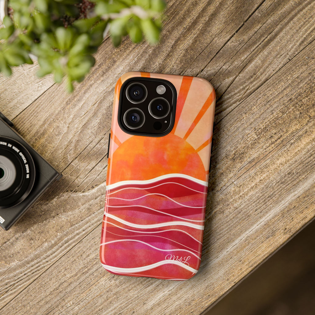 Sunset Waves