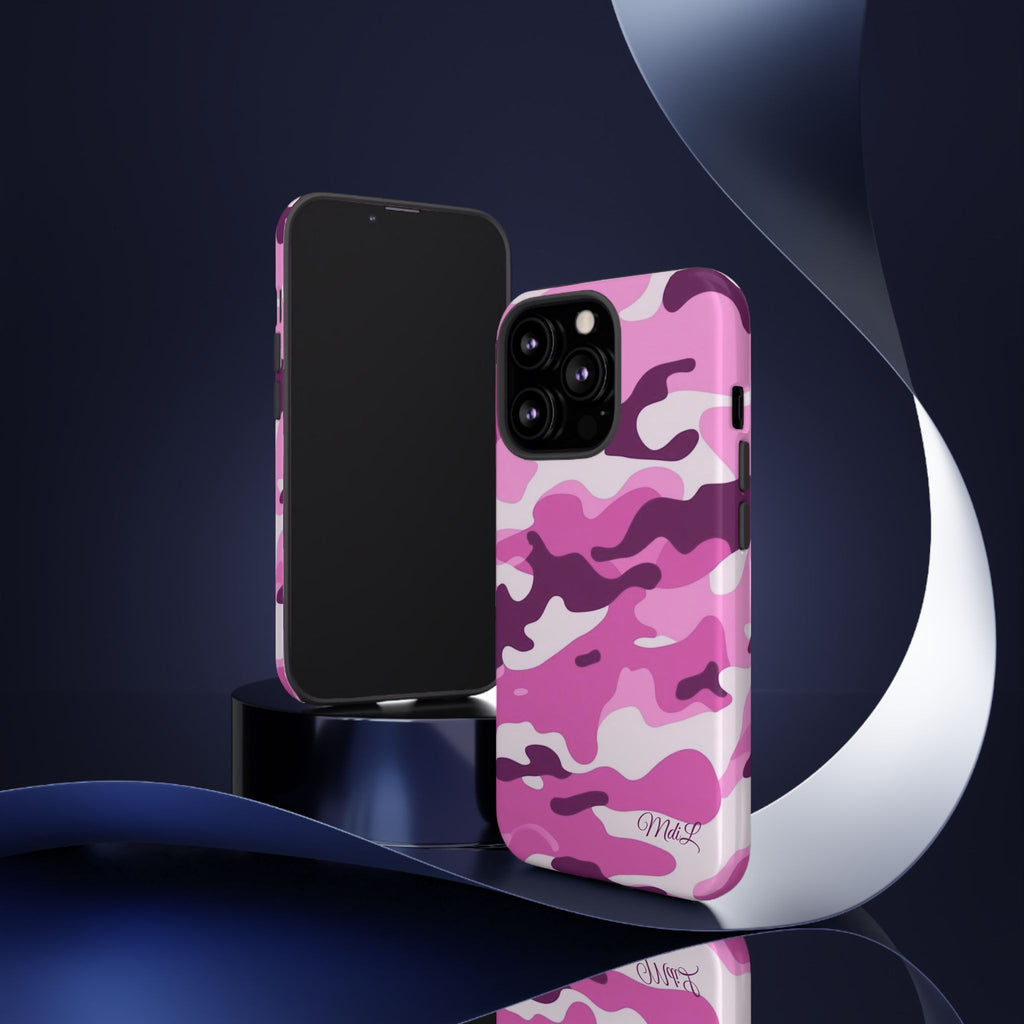 Fuschia Camo iPhone Case