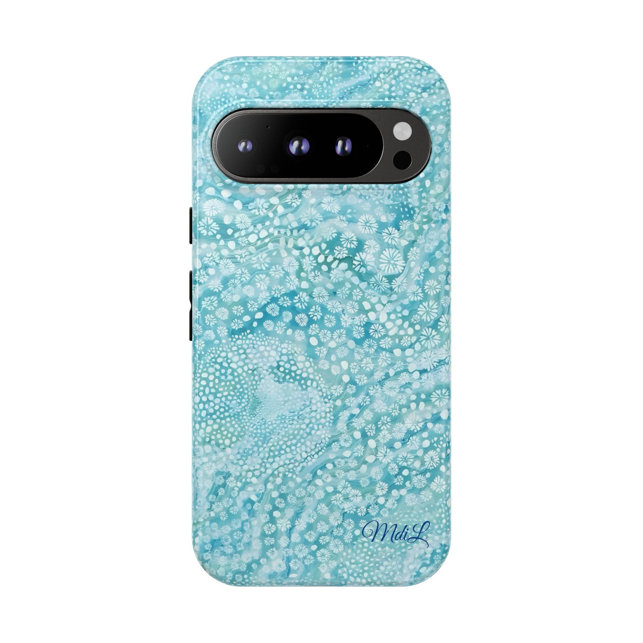 Teal Florals