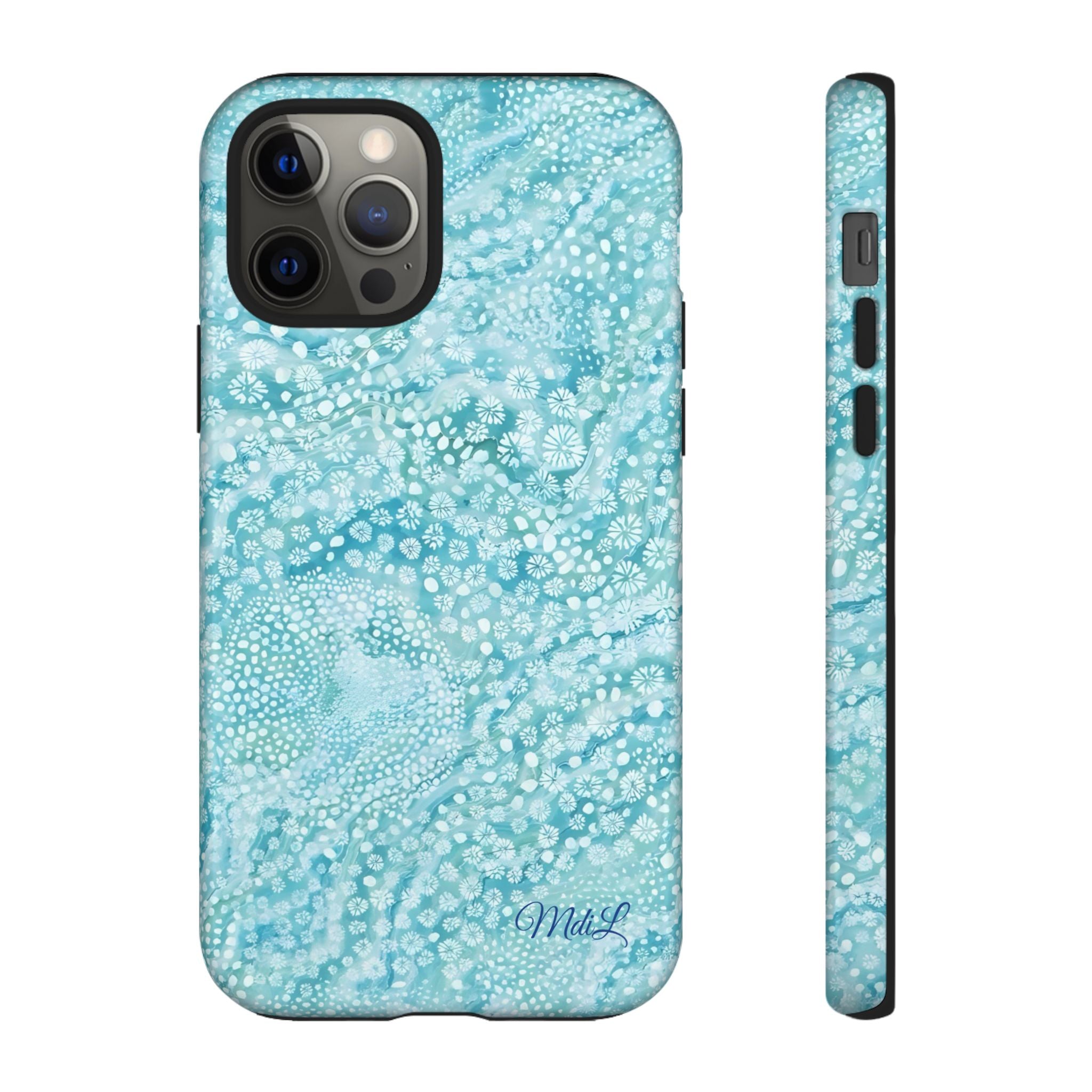 Teal Florals