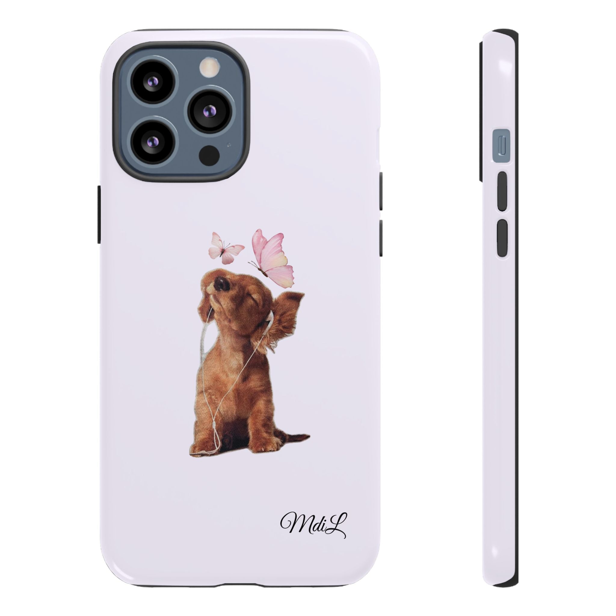 Puppy | Purple Butterflies
