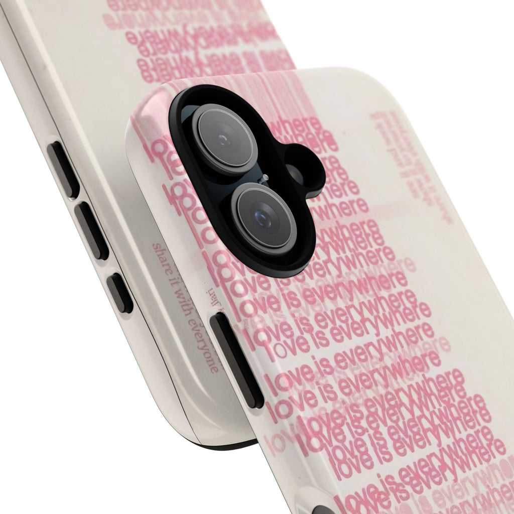 Love is Everywhere | Pink and White - Mare di Luna