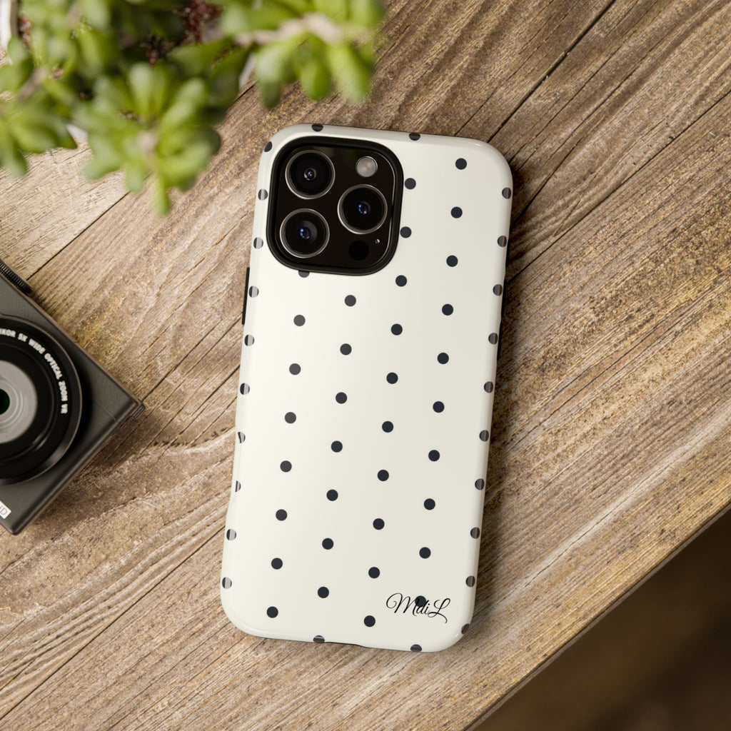 Polka Dots | Black and White - Mare di Luna