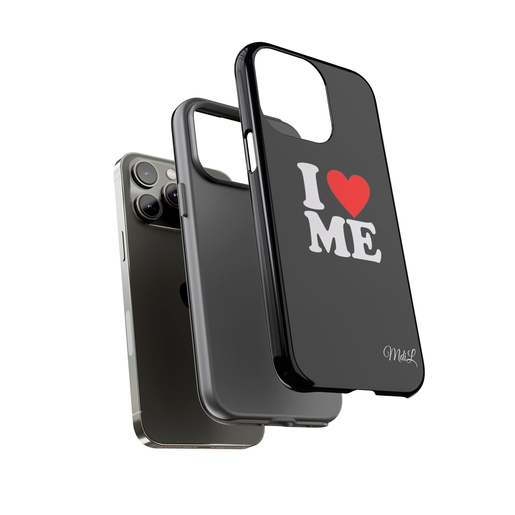 I Love Me iPhone Case