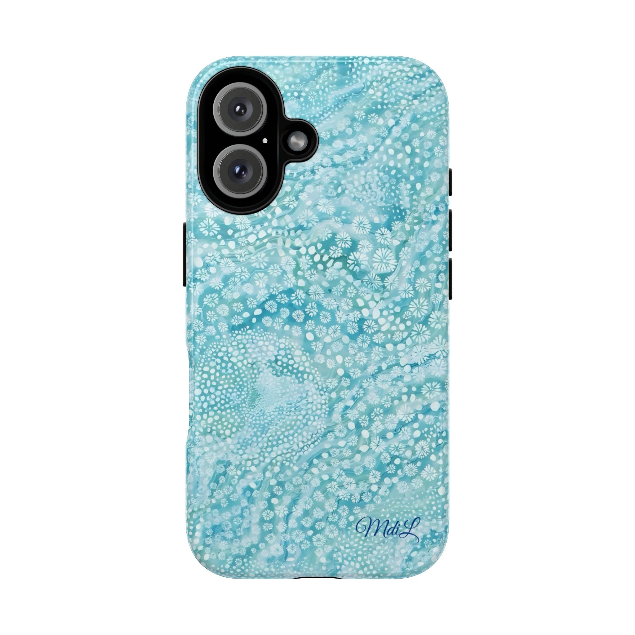 Teal Florals