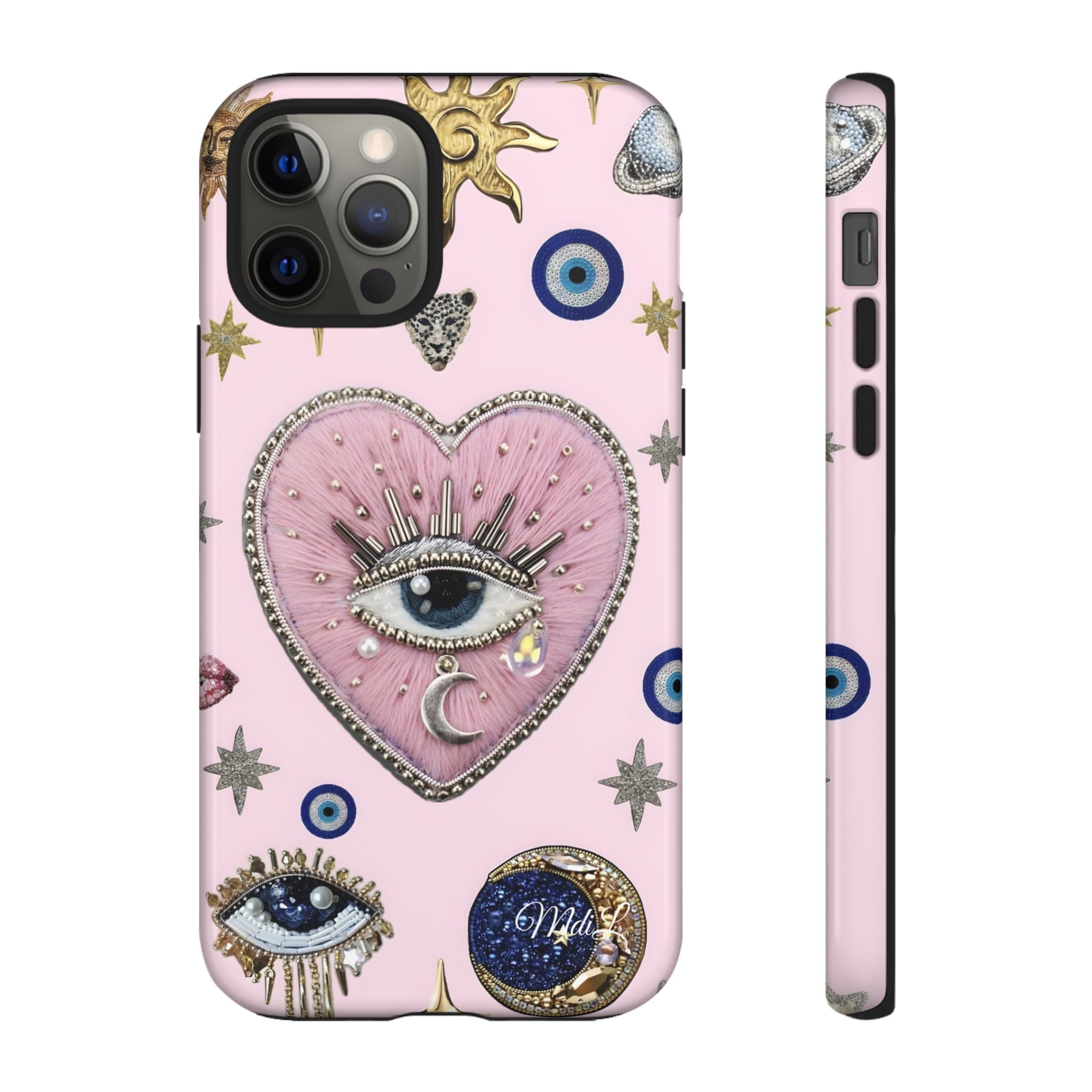 Evil Eye | Pink Heart - Mare di Luna