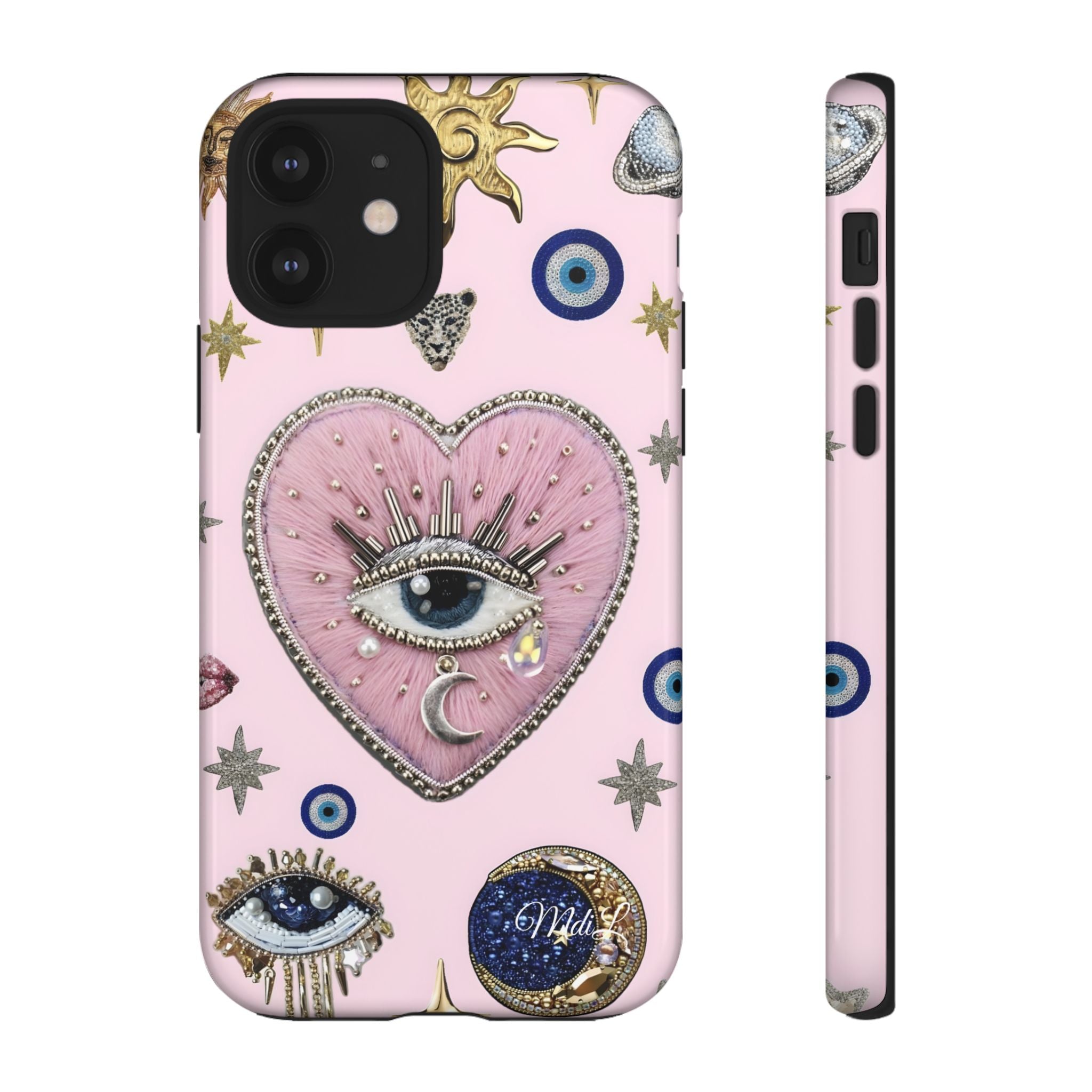 Evil Eye | Pink Heart - Mare di Luna
