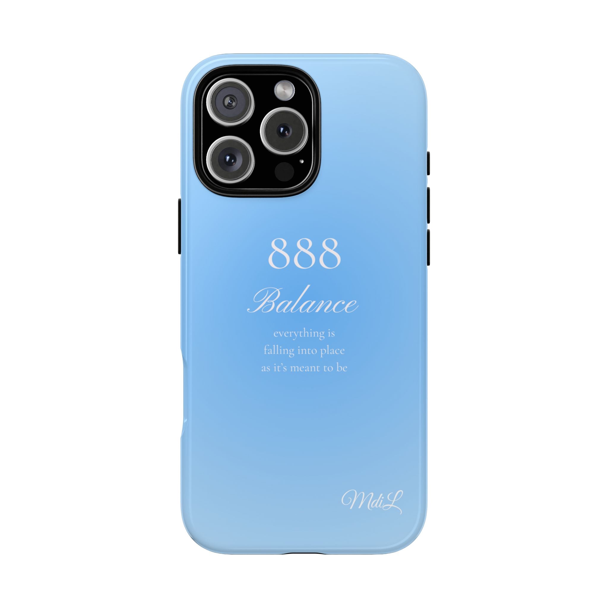888 Balance iPhone Case