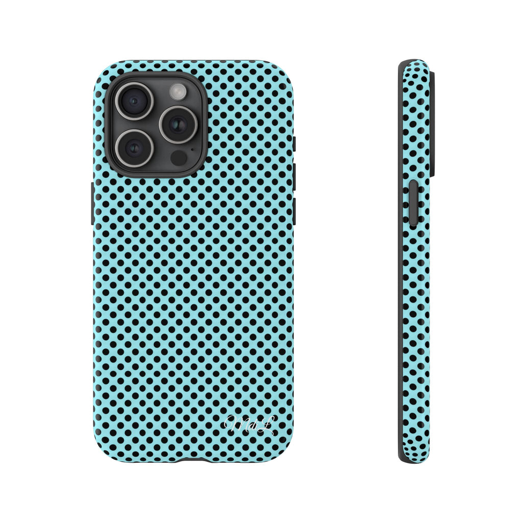 Polka Dots | Black and Blue - Mare di Luna