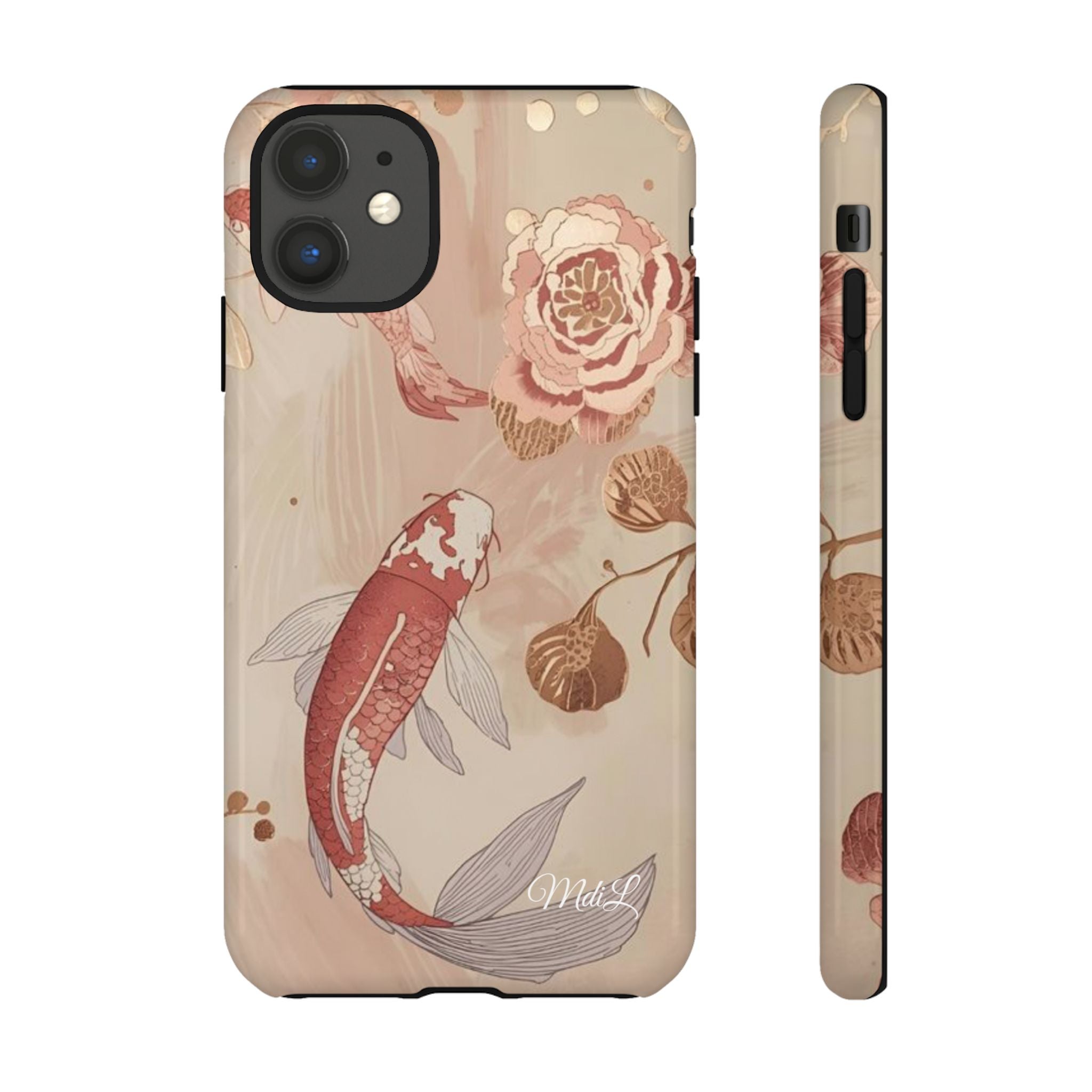 Rosy Koi Pond iPhone Case