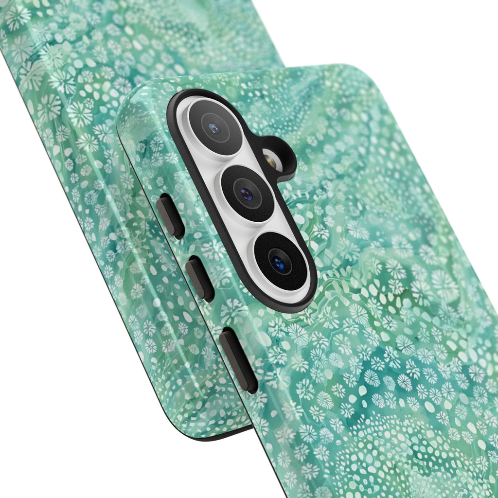 Teal Florals