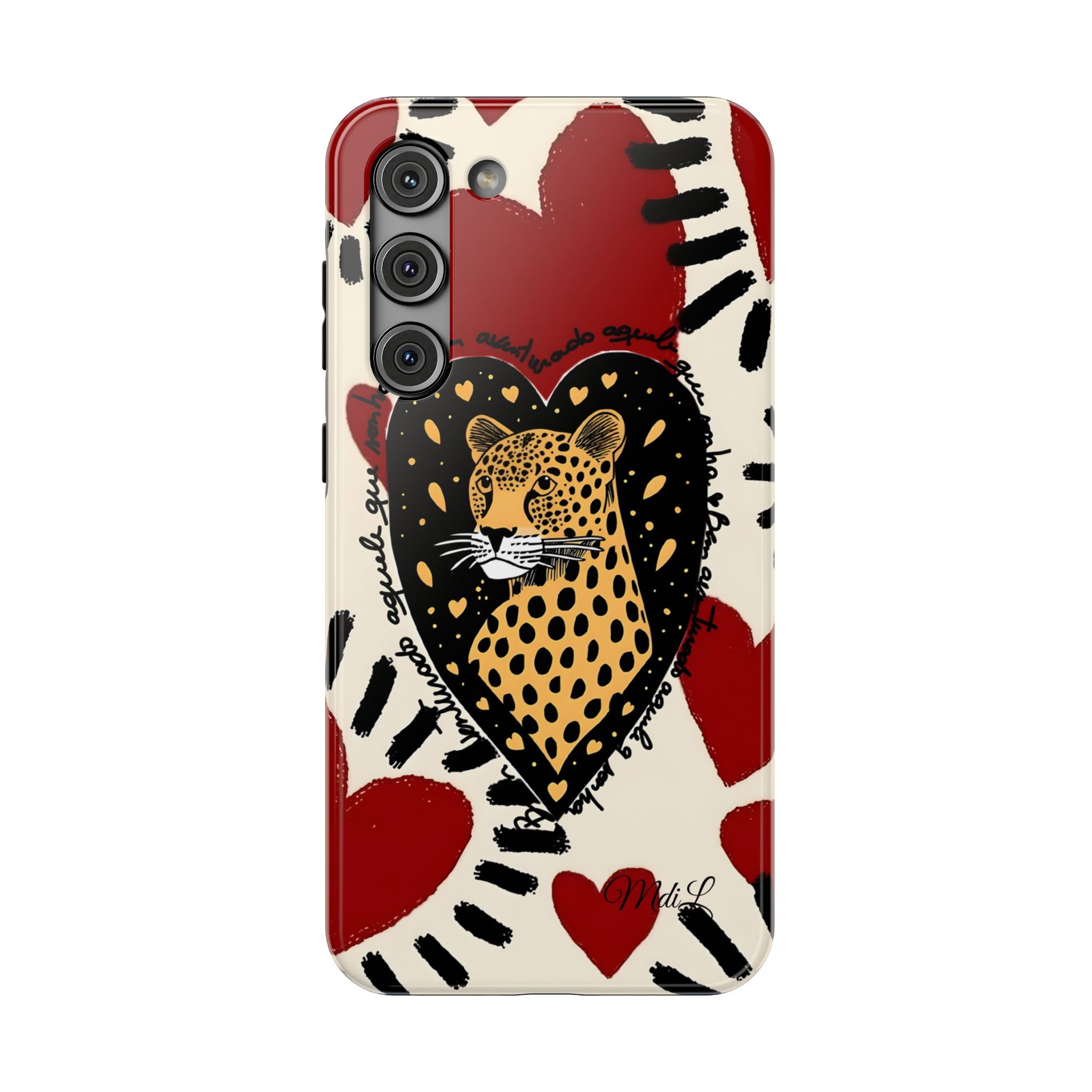 Leopard Hearts MagSafe
