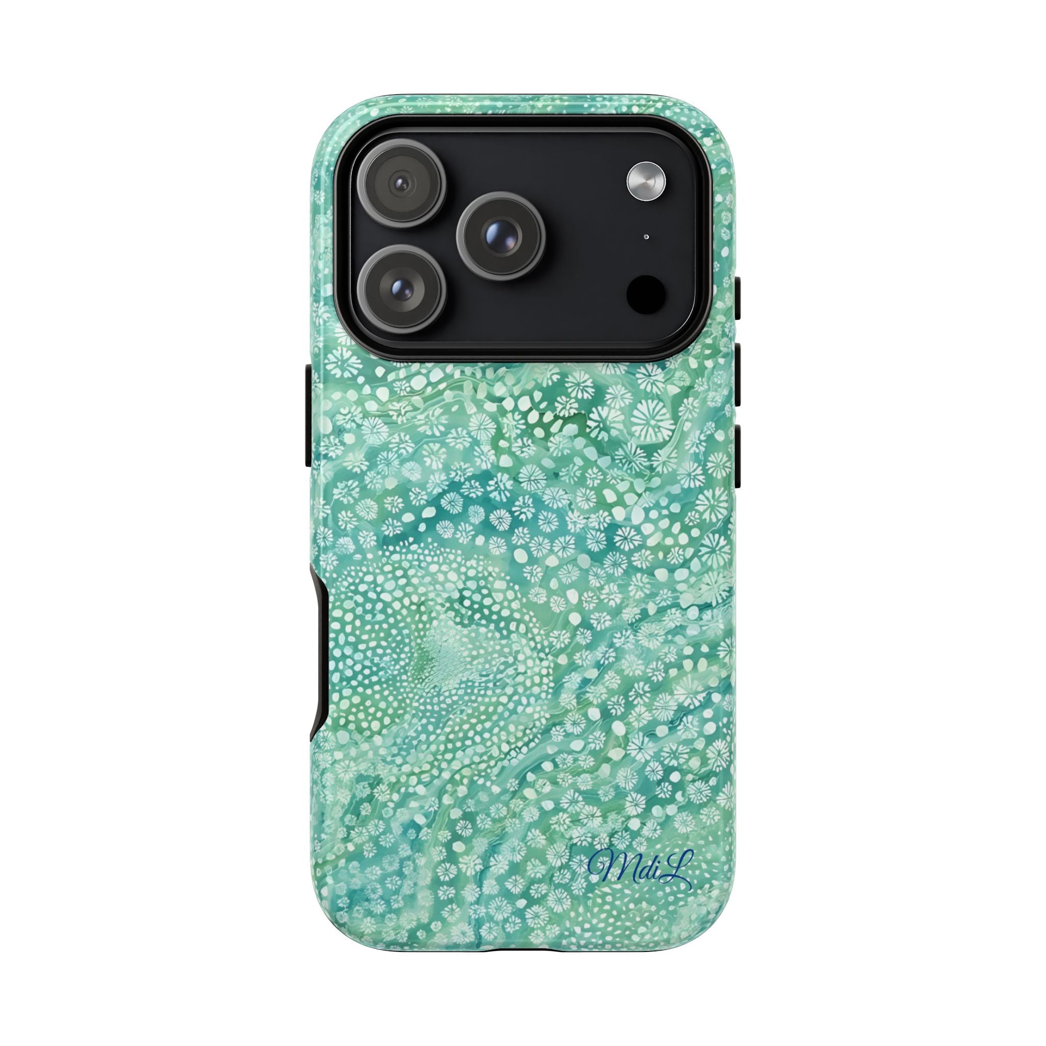 Teal Florals