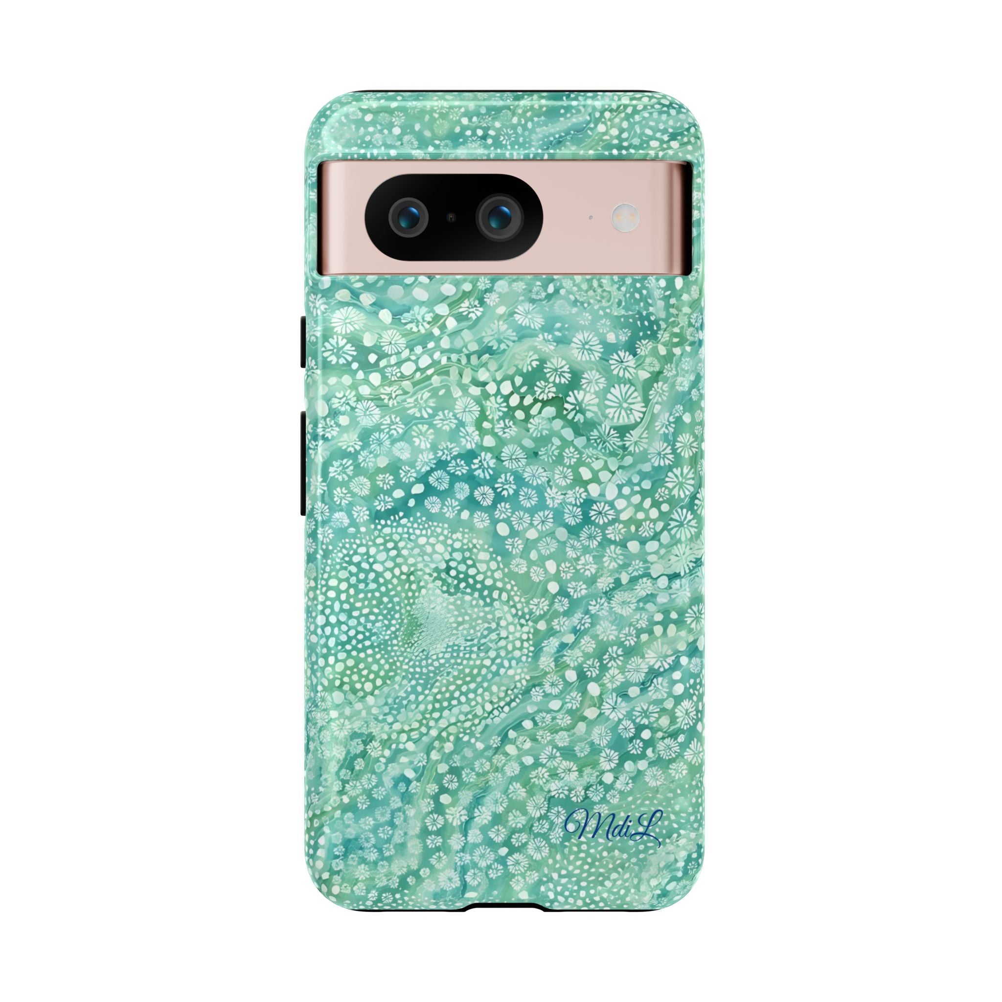 Teal Florals