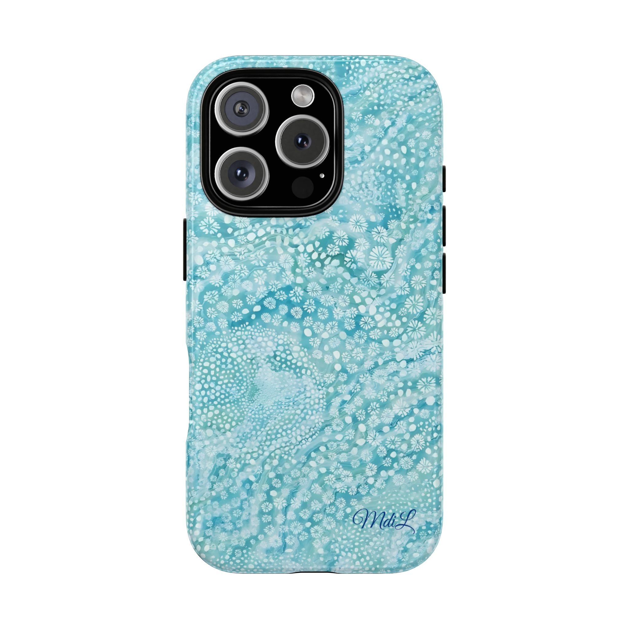 Teal Florals