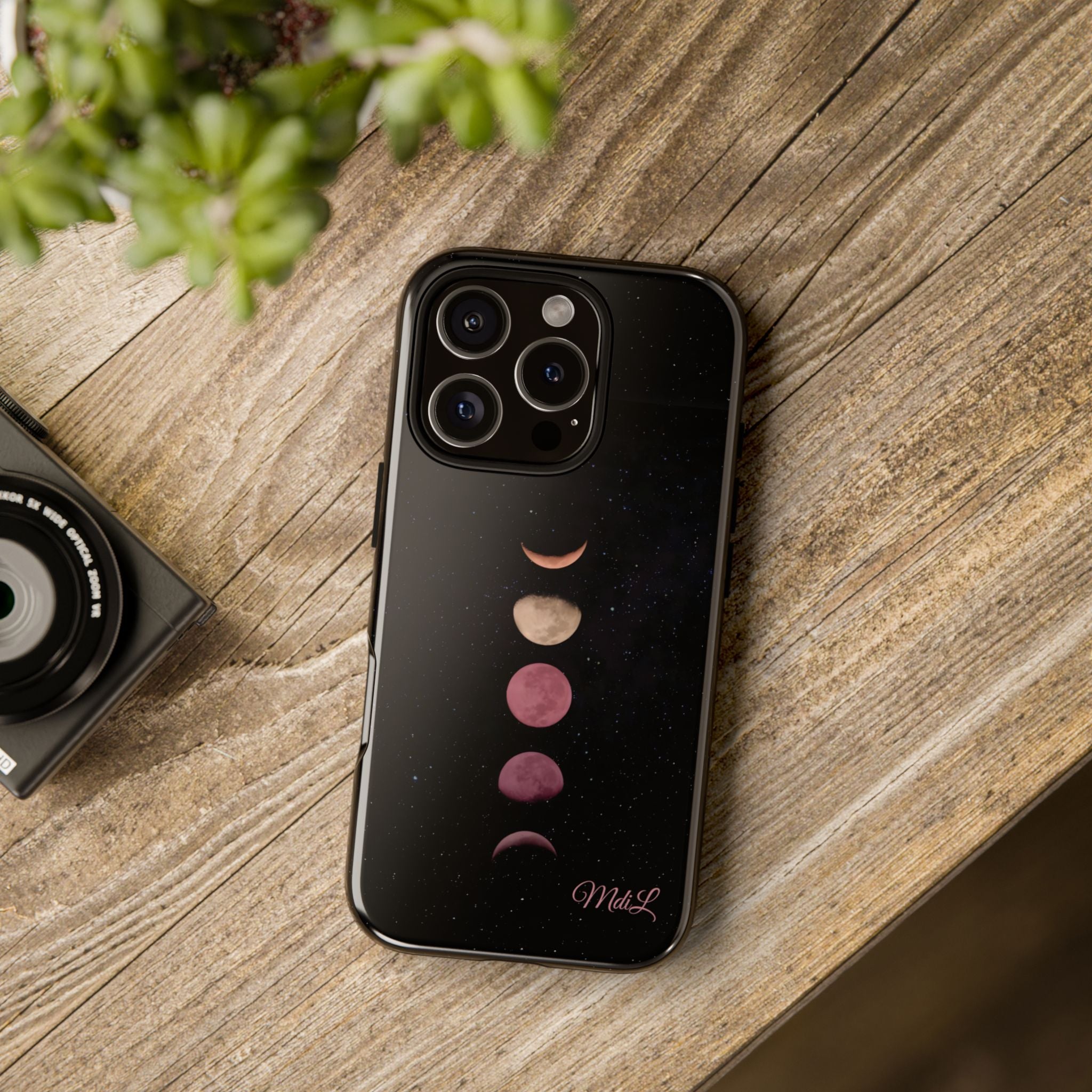 Lune Rose iPhone Case