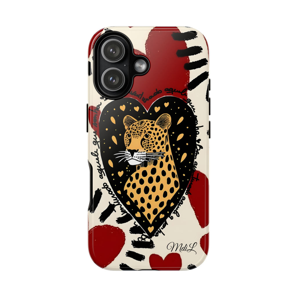 Leopard | Red Hearts - Mare di Luna