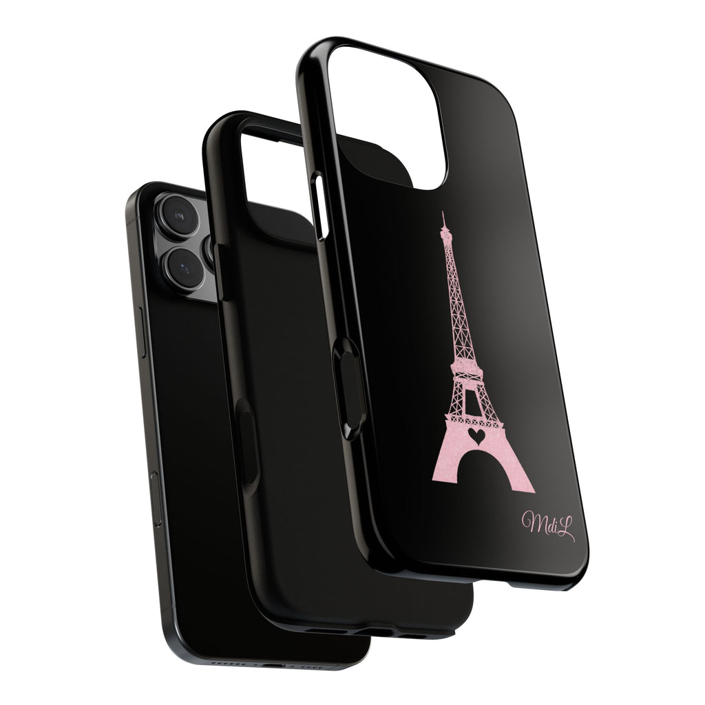 Eiffel Tower | Pink & Black - Mare di Luna