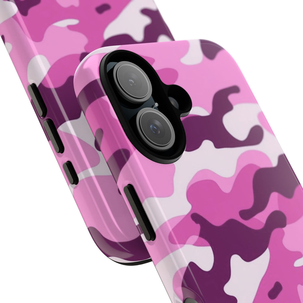 Fuschia Camo iPhone Case