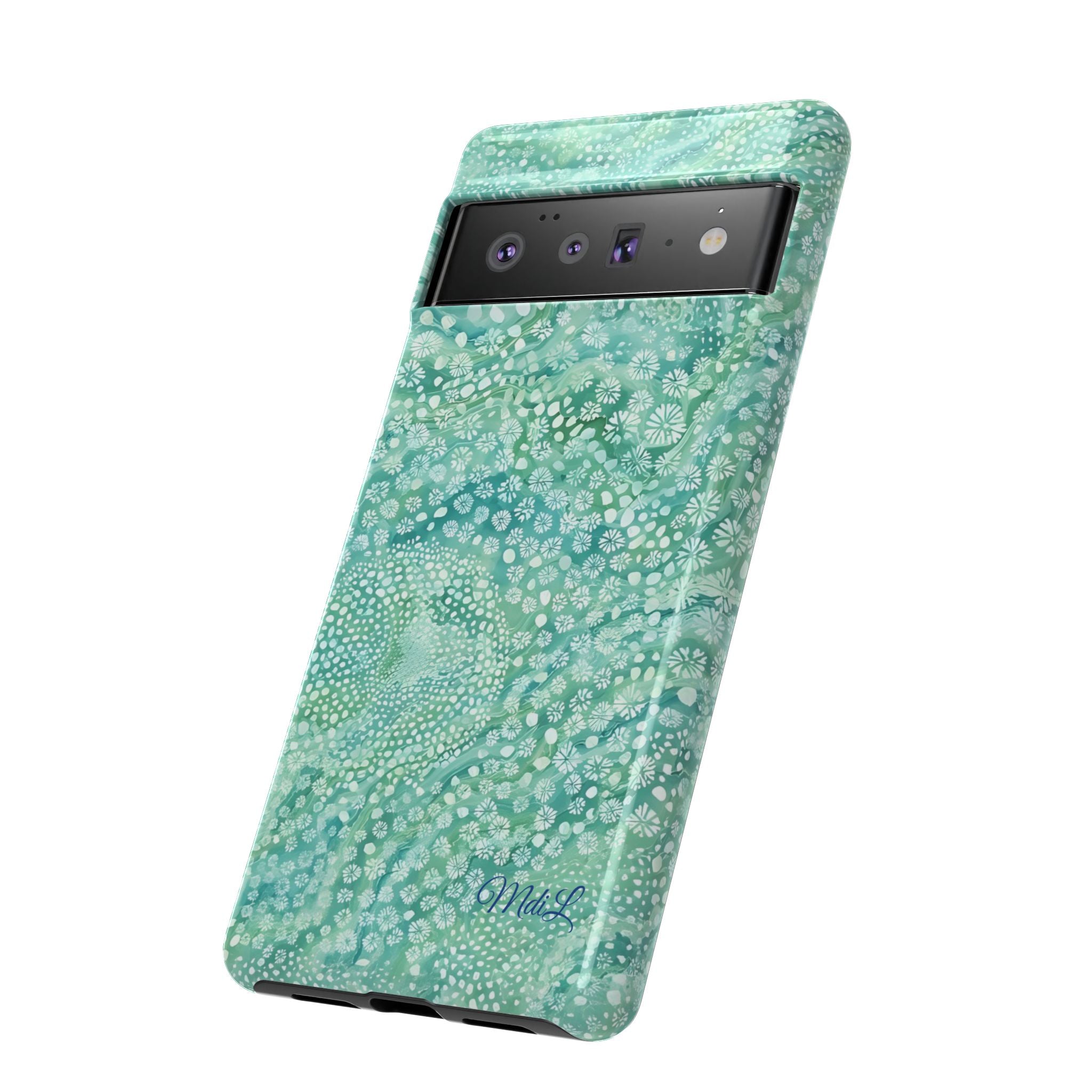 Teal Florals